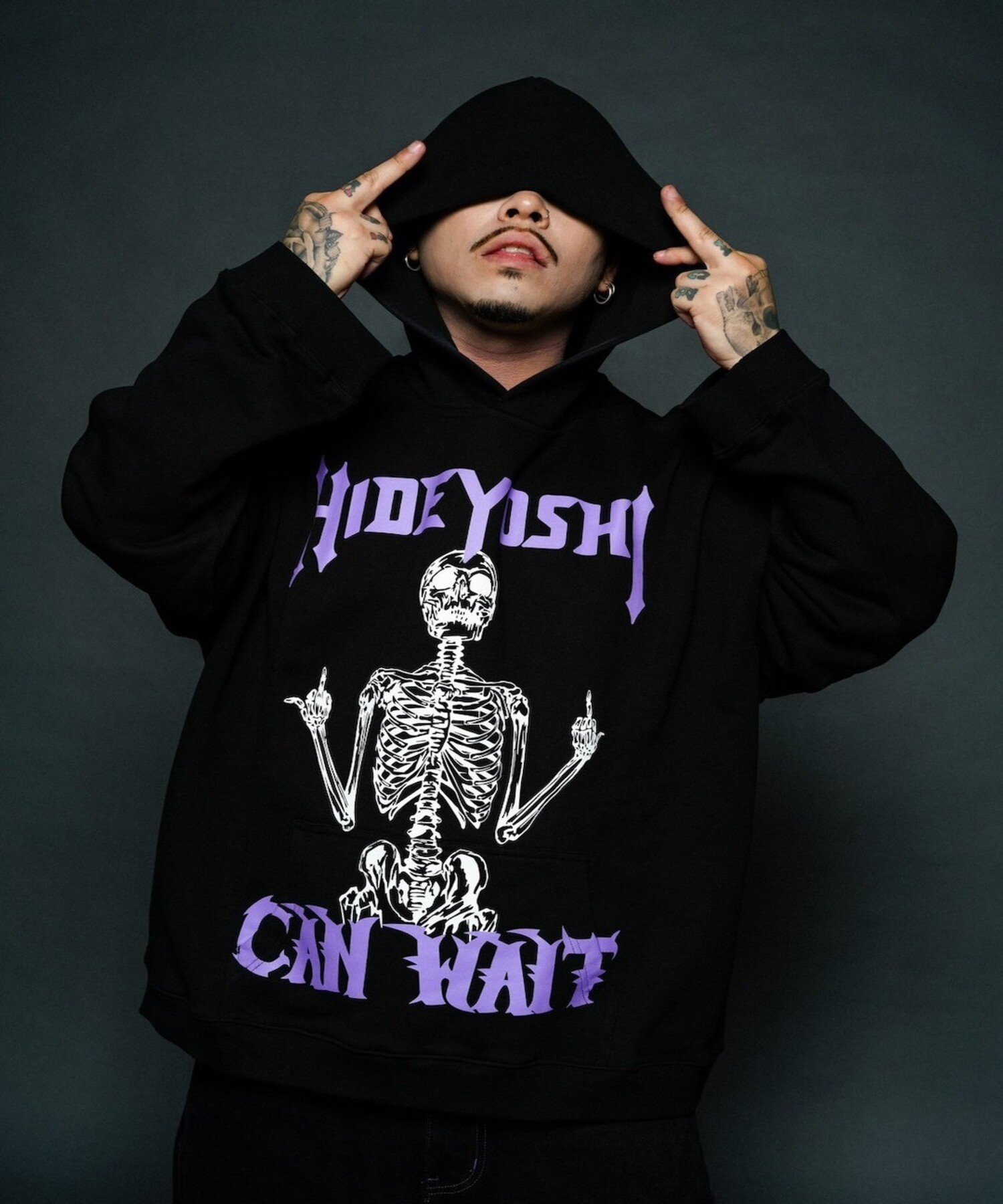 楽天市場】正規品【 HEAVEN CAN WAIT Hideyoshi×HCW Hoodie 】 ヘブン