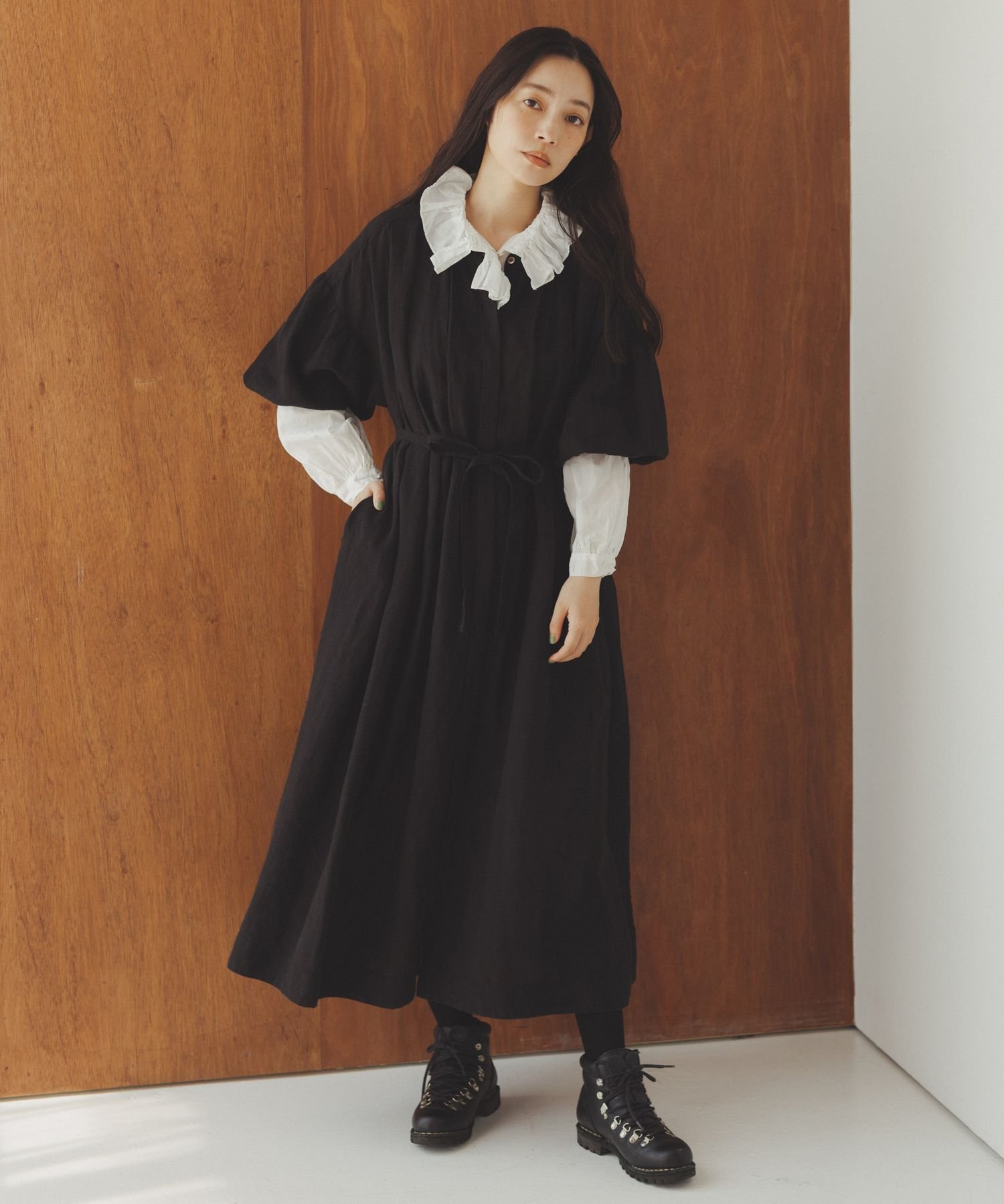 studio CLIP オケージョン リネンジャケット×ワンピースセット studio CLIP オケージョン リネンジャケット×ワンピースセット