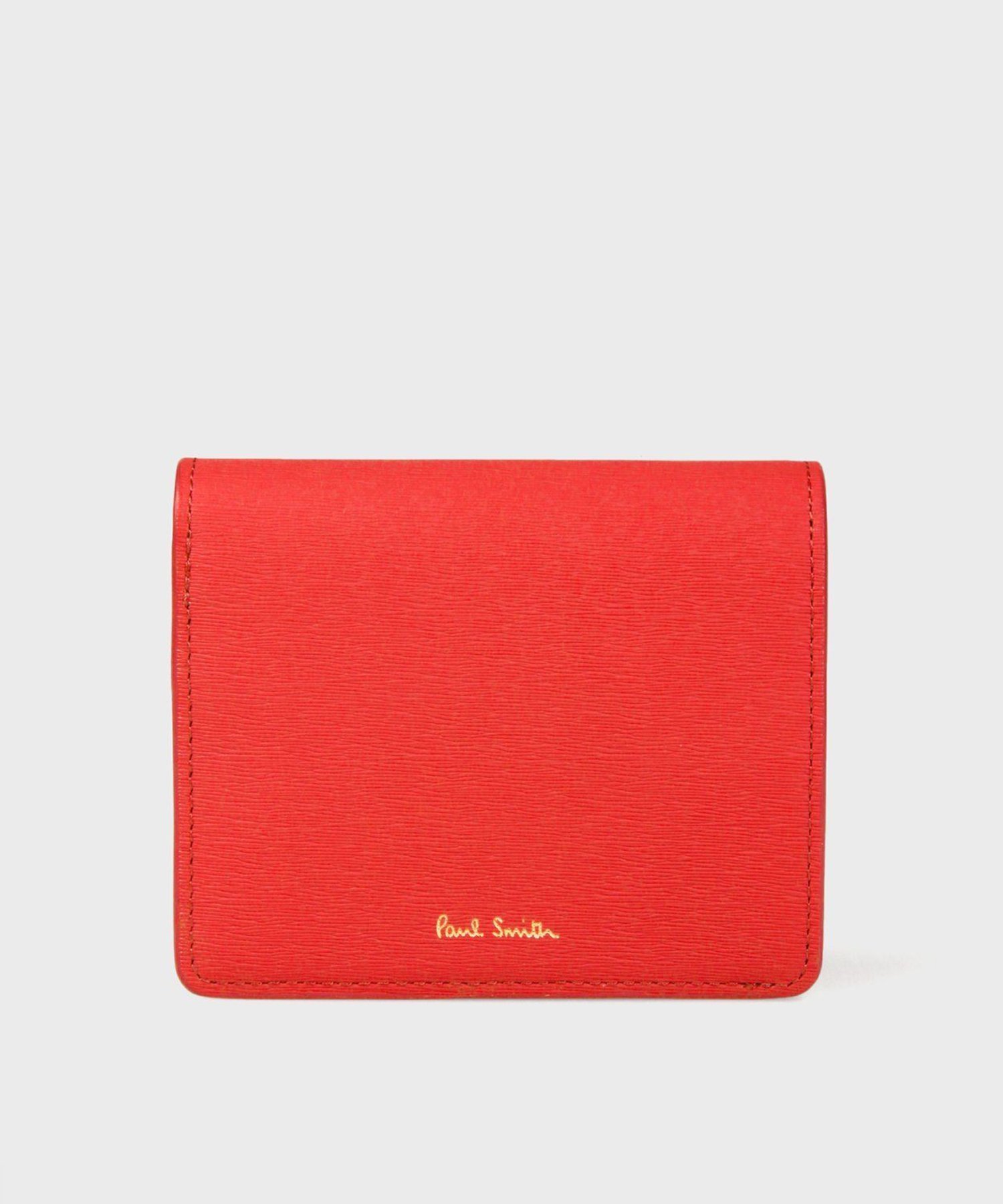 未使用　Paul Smith コインケース レッド　コラル　本革　ハート 楽天市場】展示品箱なし ポールスミス 財布 小銭入れ コイン