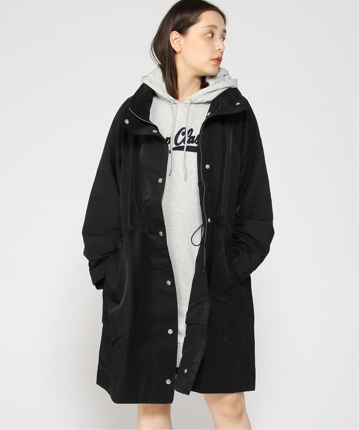 楽天市場】【SALE／71%OFF】(W)ヴィーガンレザー ボア ボンバー