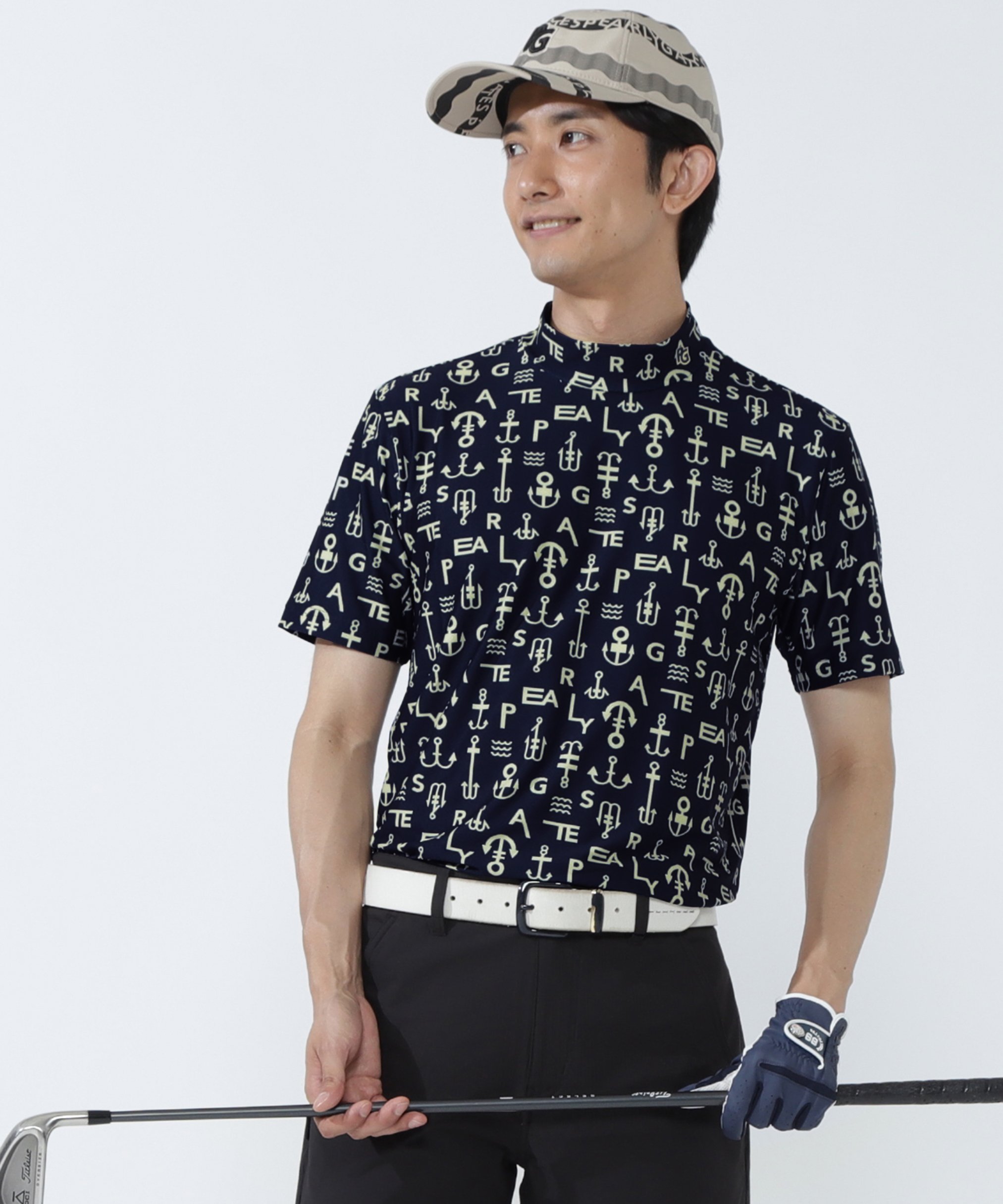 楽天市場】PEARLY GATES XD-8818 ドルマンスリーブTシャツ (MENS