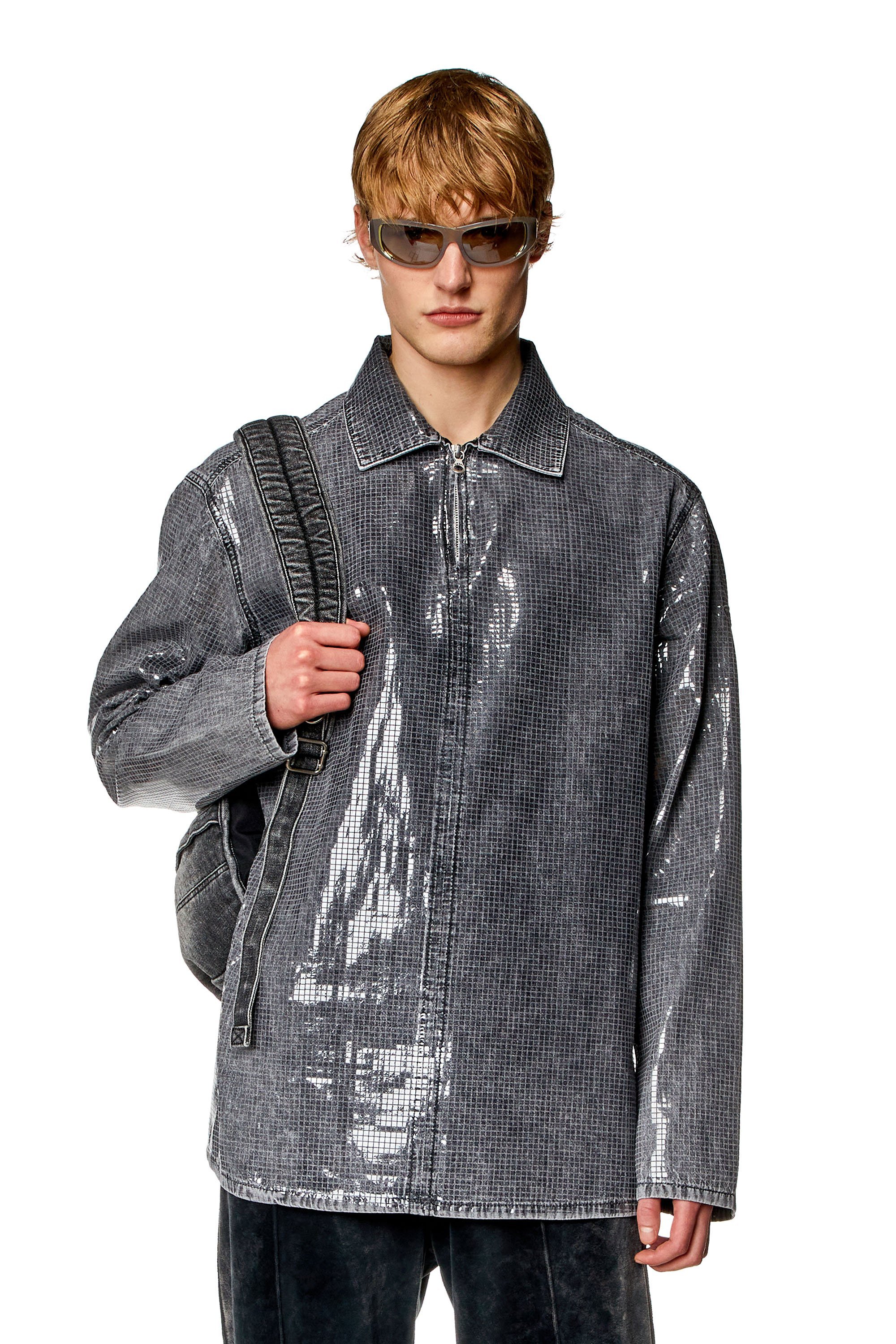 DIESEL シャツ デニム D-DEWNY-HOOD SHIRT メンズ シャツ デニム D-DEWNY-HOOD SHIRT（シャツ/ブラウス