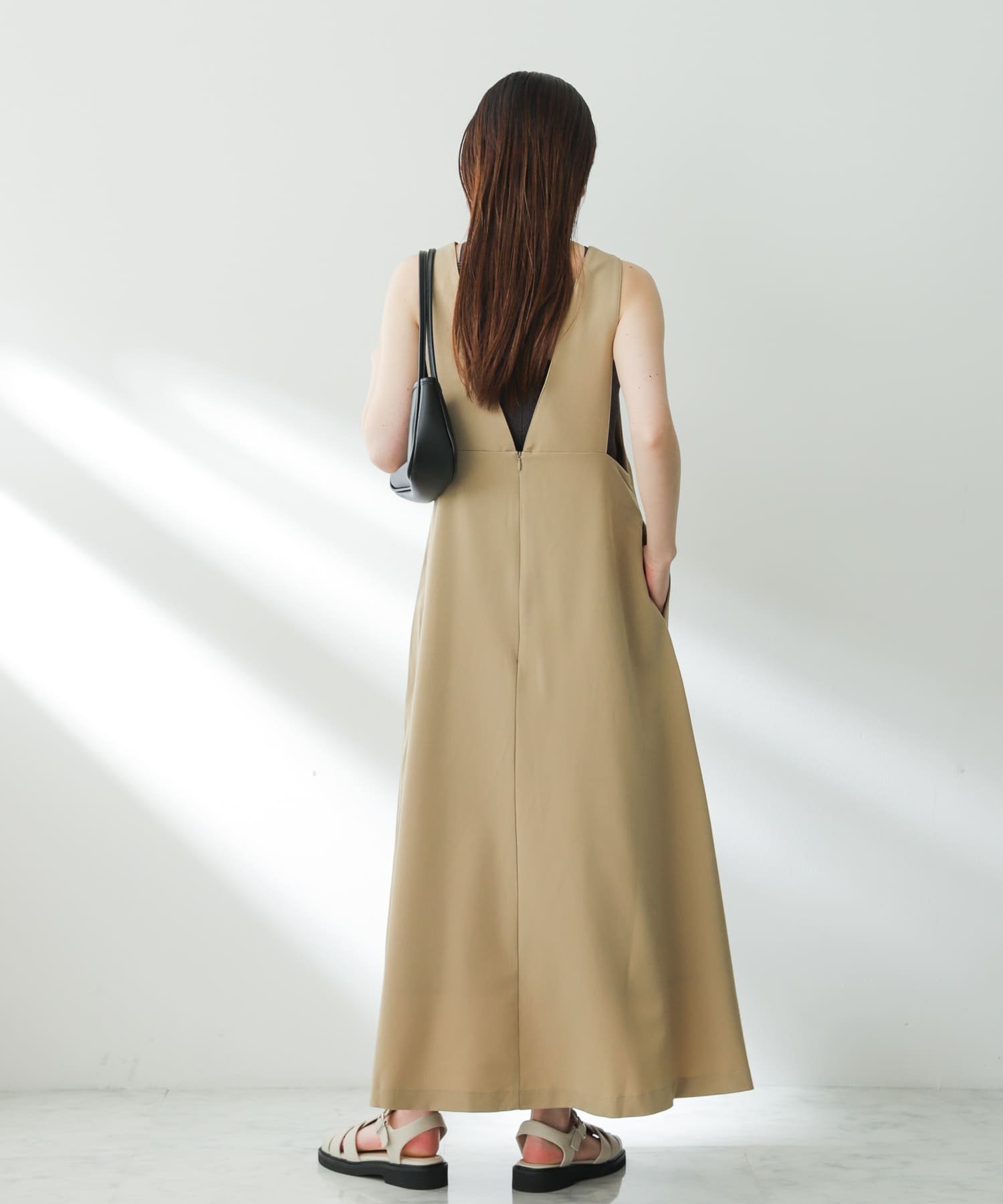 正規品♡スフレ♡BEARワンピース♡ベージュ 正規品♡スフレ♡BEARワンピース♡ベージュ 予約]ハーフジップニット