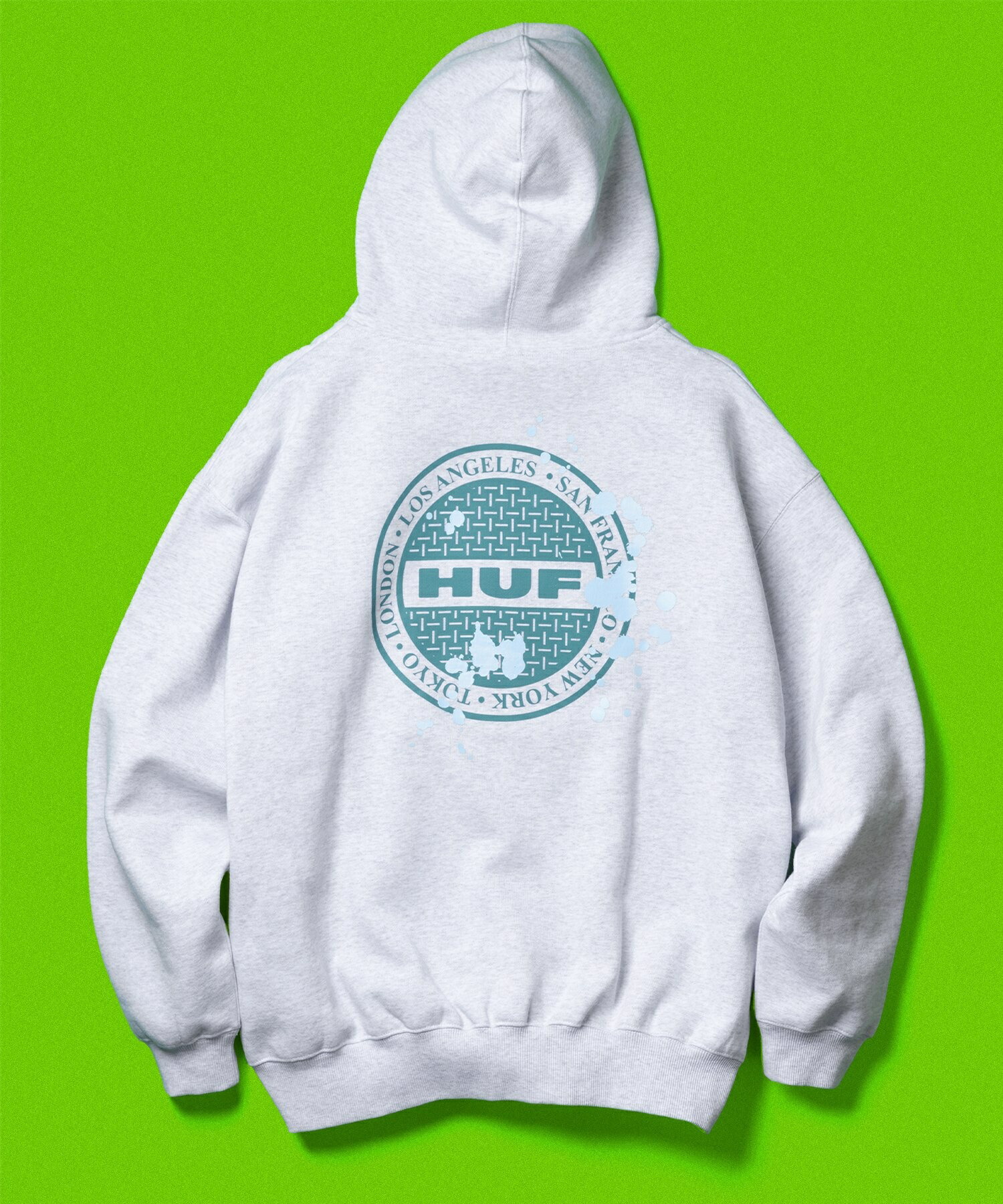 楽天市場】ハフ メンズ プリント パーカー ジップパーカー HUF