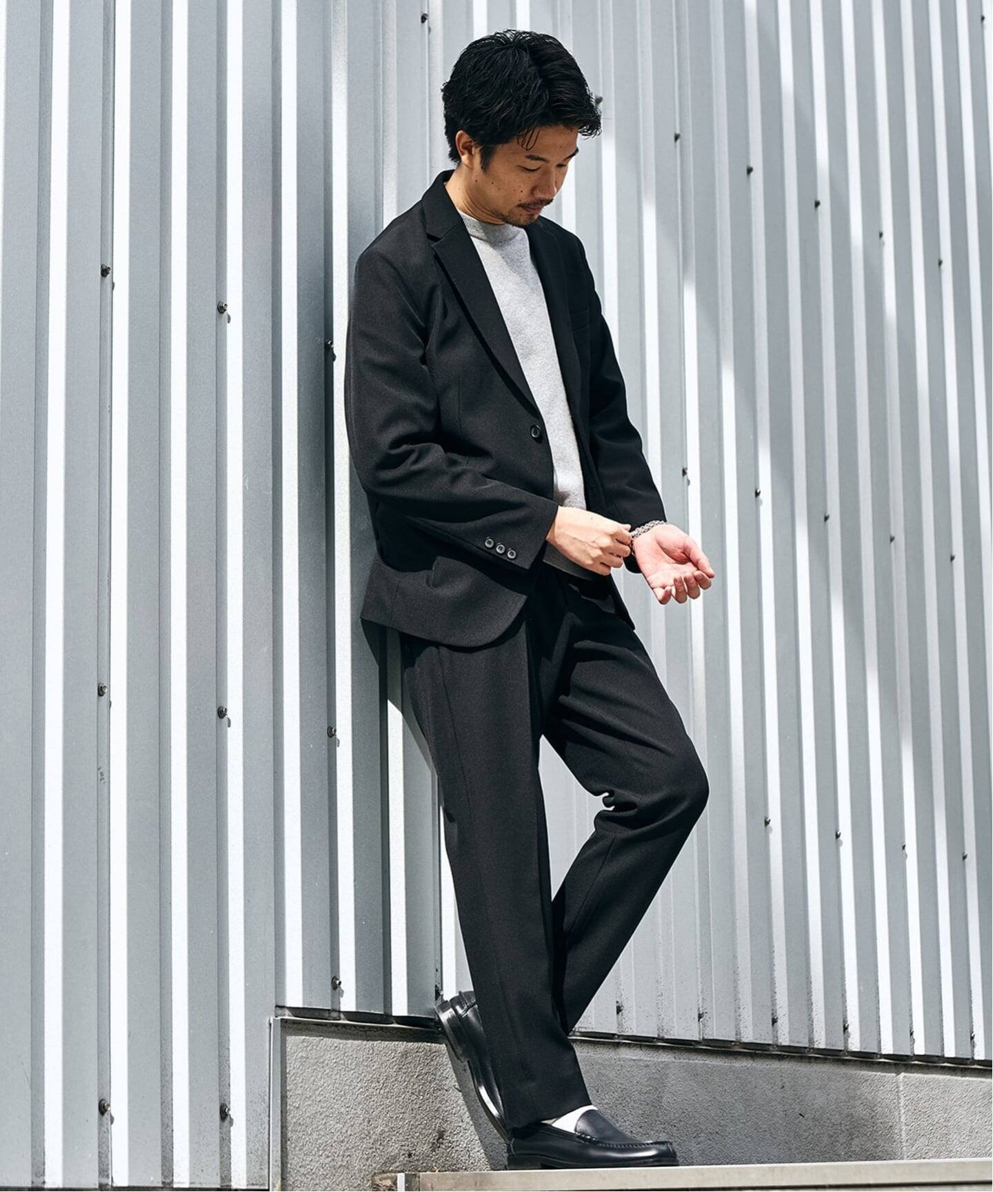 417 EDIFICE 4WAYストレッチ セットアップ 