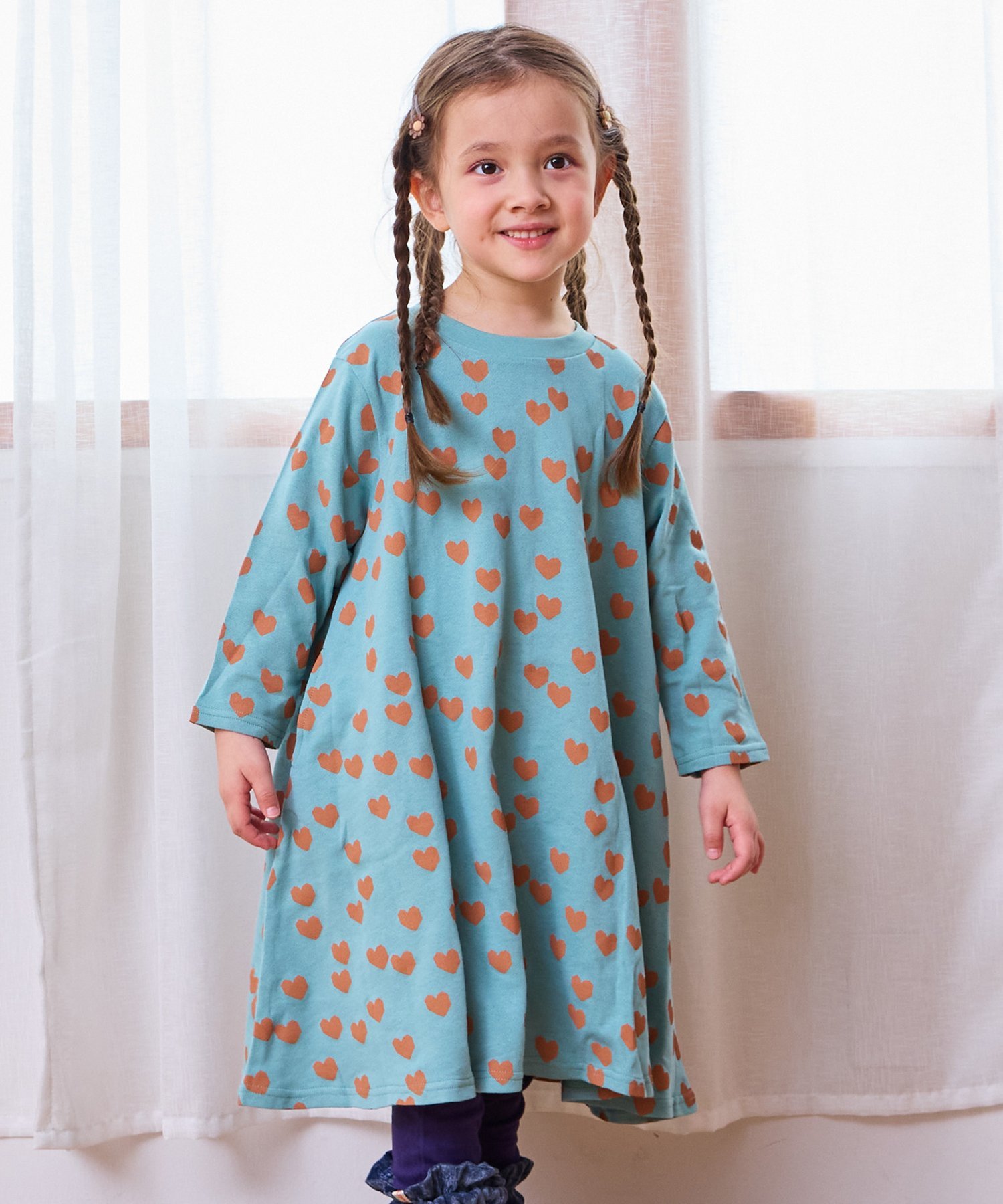 【SALE／40%OFF】MARKEY'S キャンディーペーパーナガソデワンピース マーキーズ ワンピース・ドレス ワンピース グリーン グレー ホワイト ブルー ブラック ピンク画像