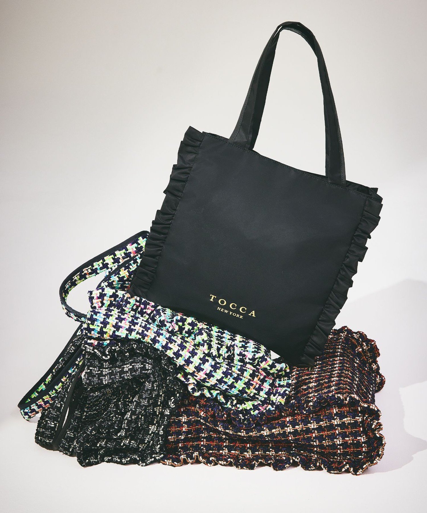 TOCCA 【再入荷!ヨンアさんコラボ】WAVES TOTE BAG トートバッグ 