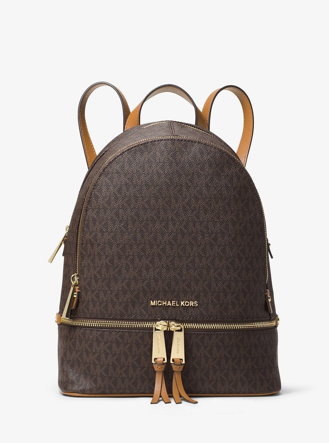 最終価額！！新品未使用！MICHAEL KORS ストライプ リュック 37s1lcob2b-biu1.jpg