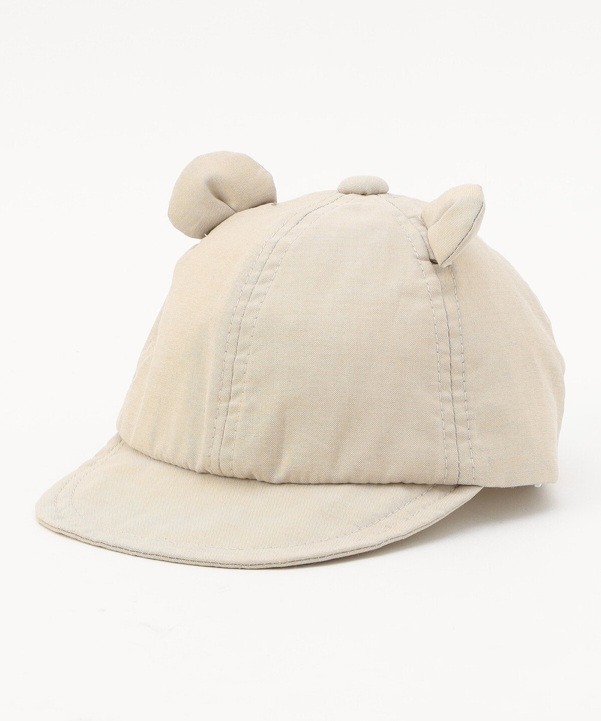 クマ耳リボン付きベースボールキャップ ROOP TOKYO キャップ 帽子 クマデザインボアキャップ ベース