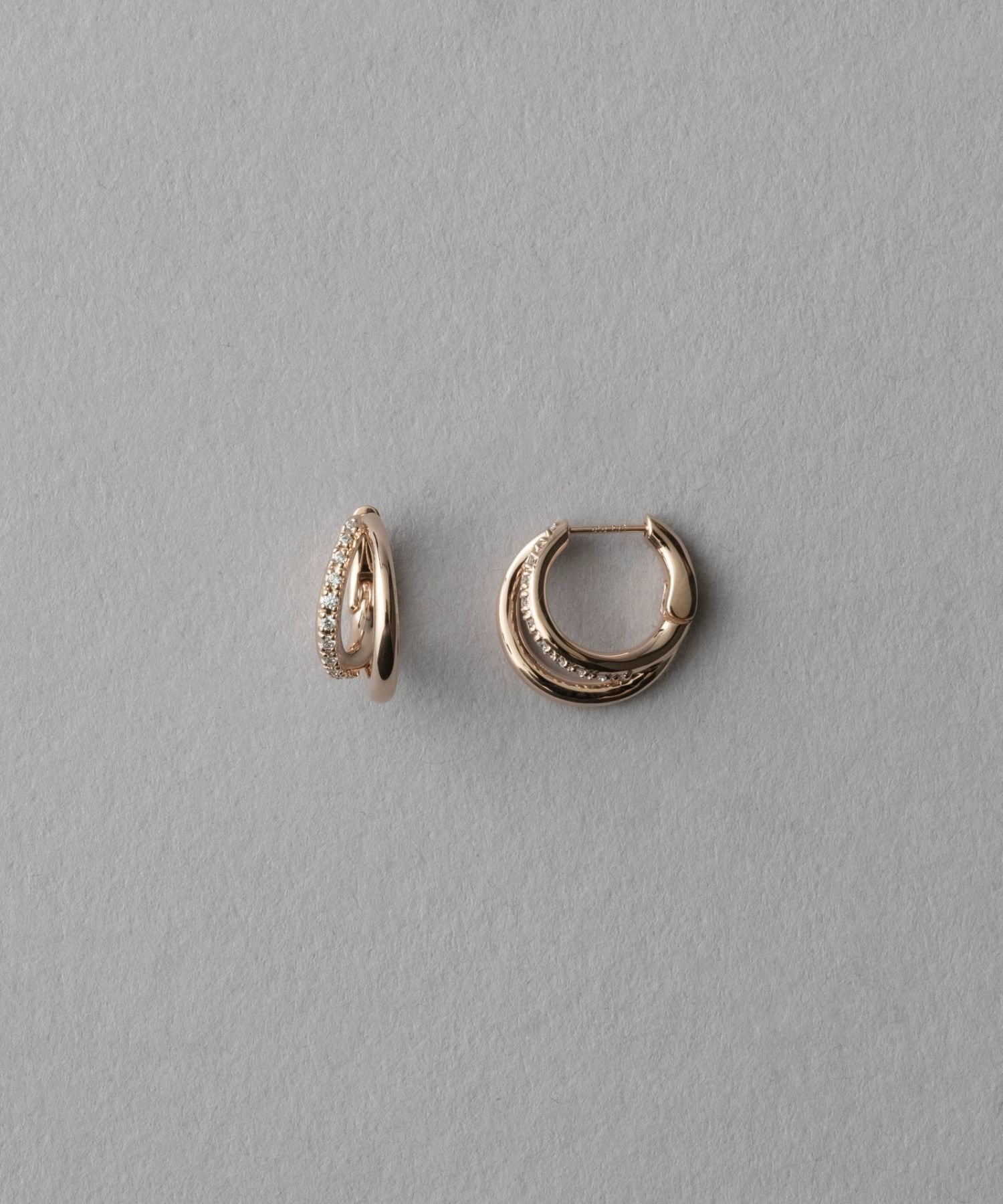 ete チャンキーハグピアス イエローゴールド 楽天市場】チャンキー ハグピアス ete エテ アクセサリー