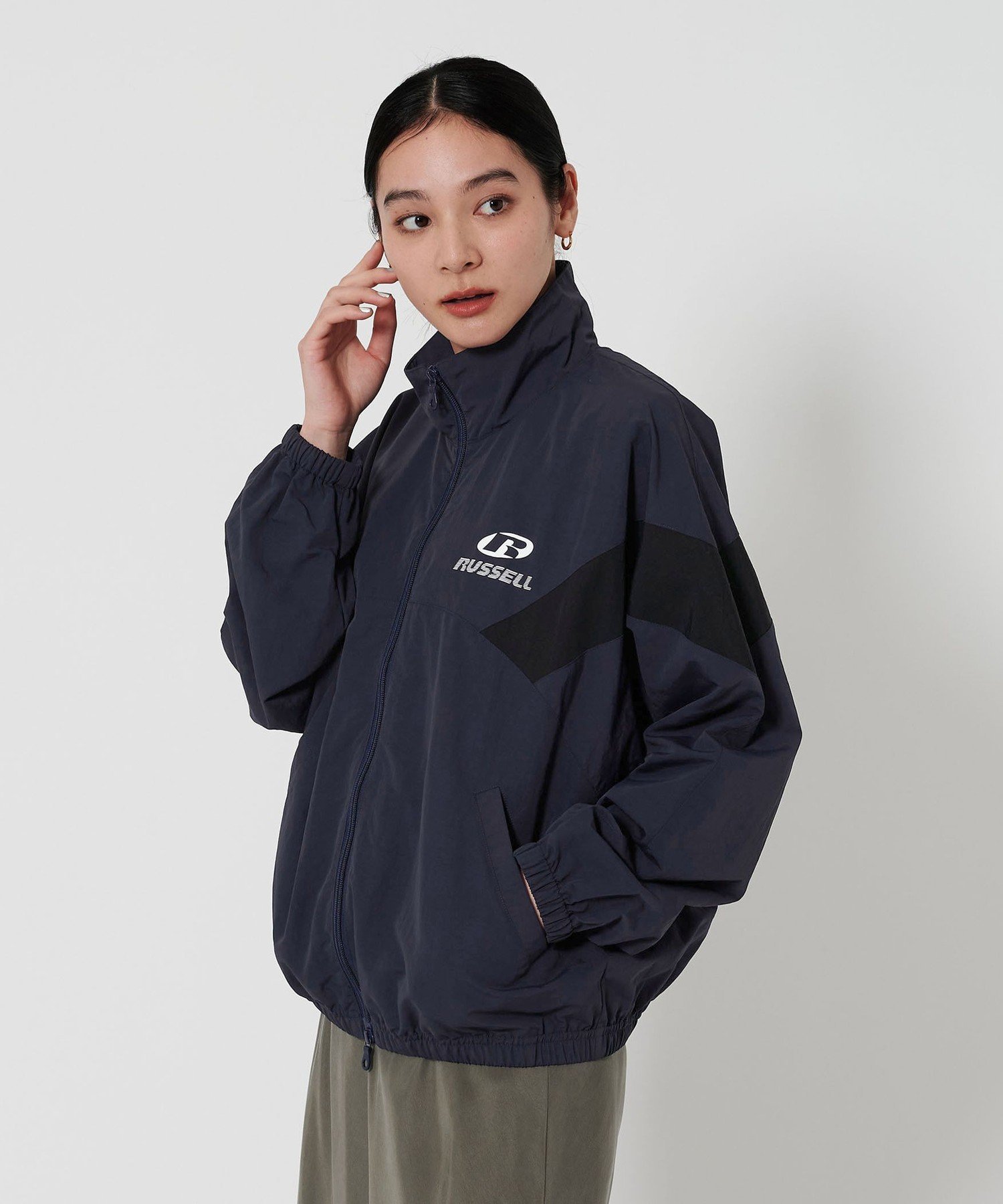 BEAUTY&YOUTH UNITED ARROWS 【別注】＜RUSSELL ATHLETIC＞ナイロン  