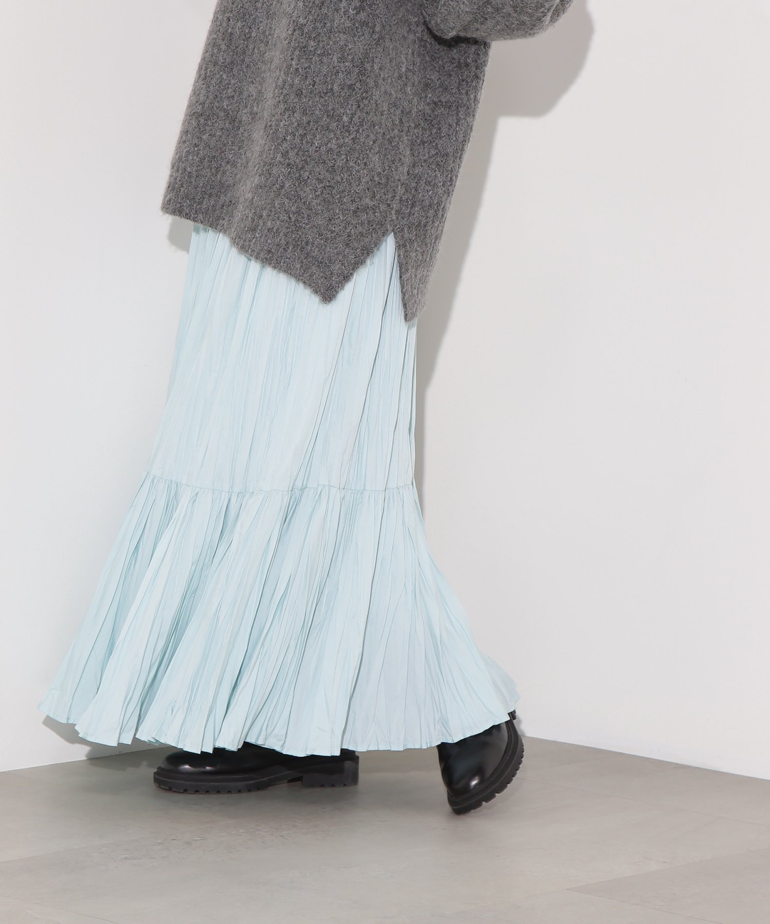 楽天市場】【SALE／30%OFF】オーガンジーティアードスカート N