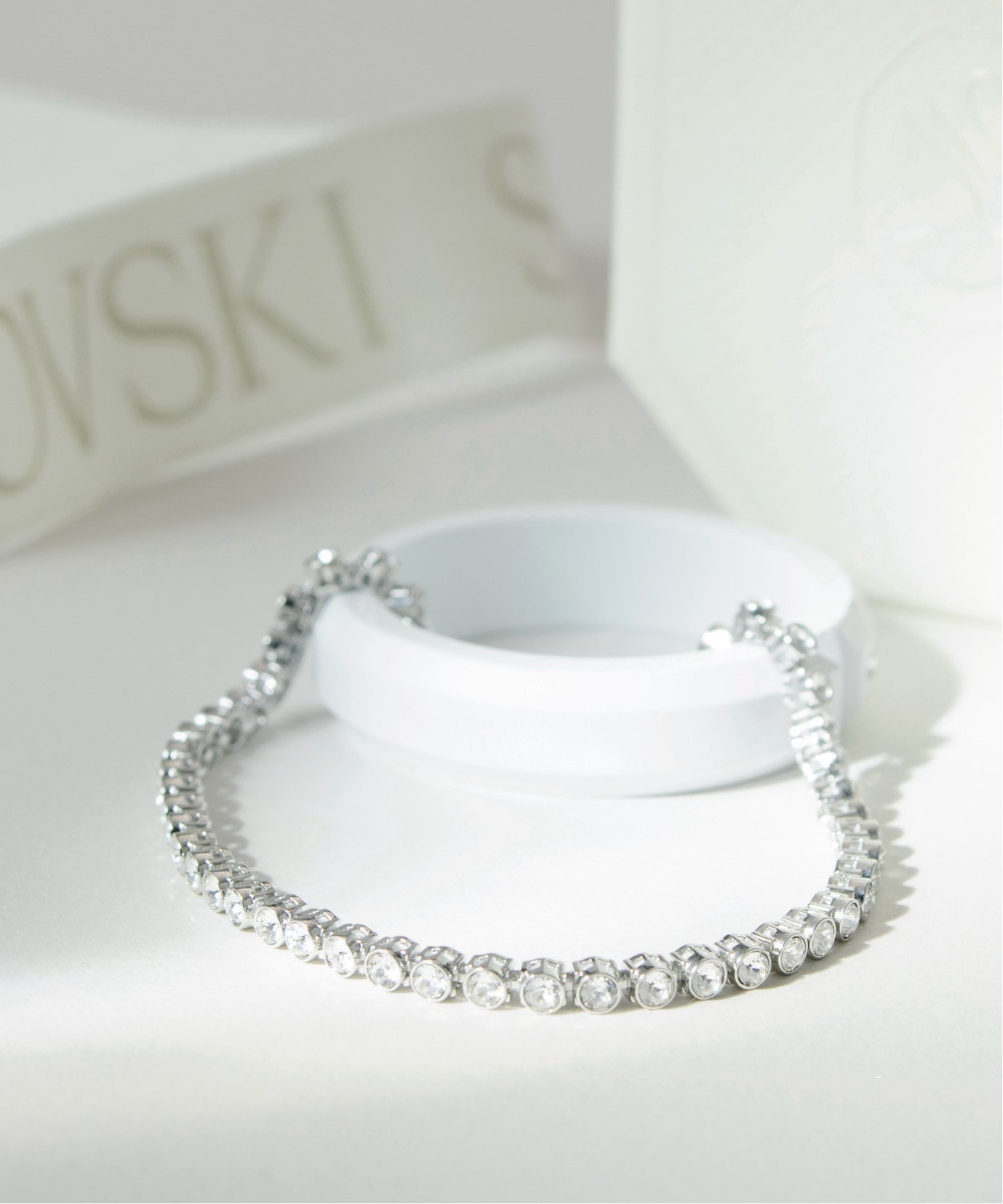 SWAROVSKI 【公式】【スワロフスキー】Emily ブレスレット, ラウンド 