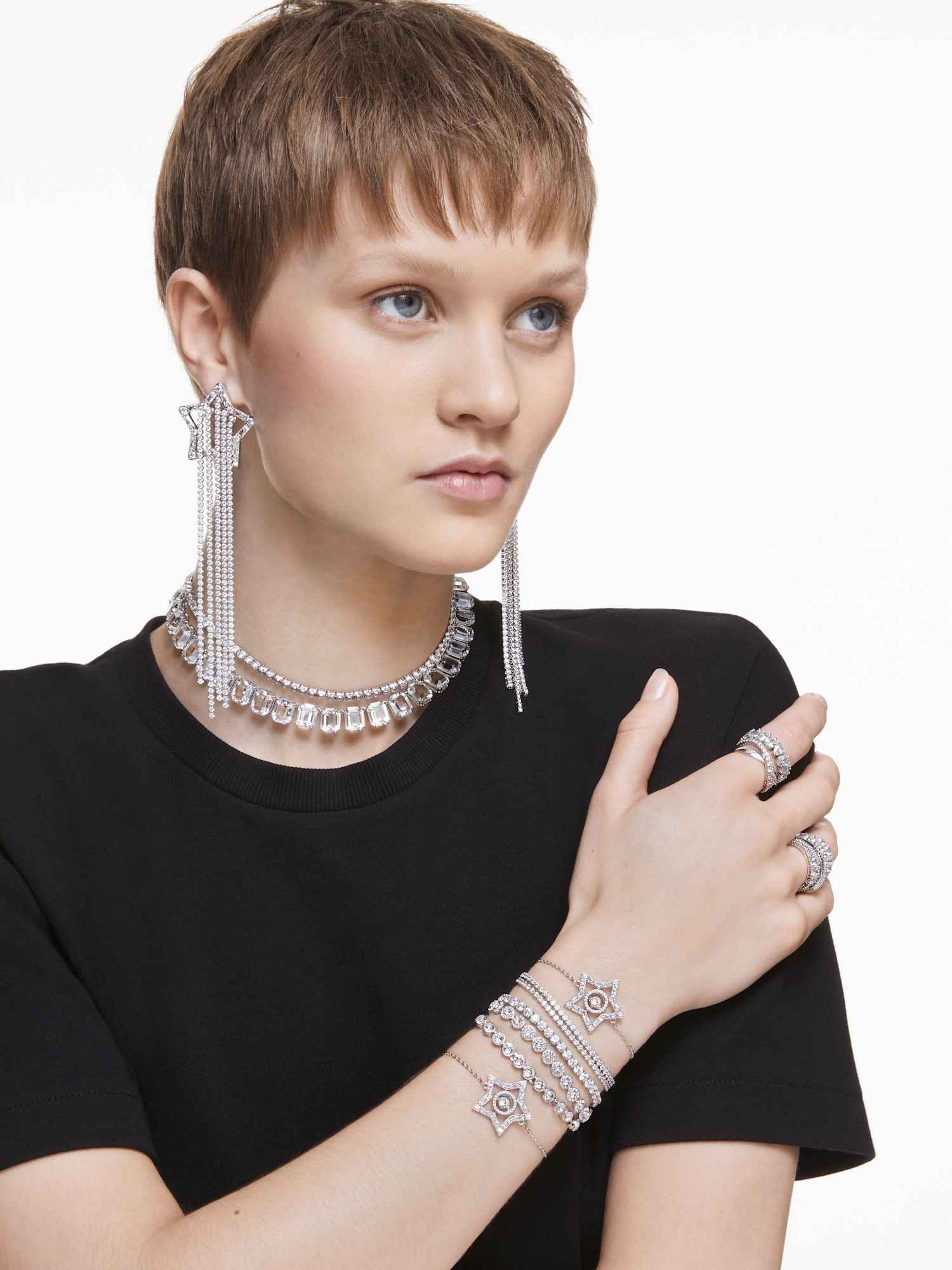 SWAROVSKI 【公式】【スワロフスキー】Emily ブレスレット, ラウンド 