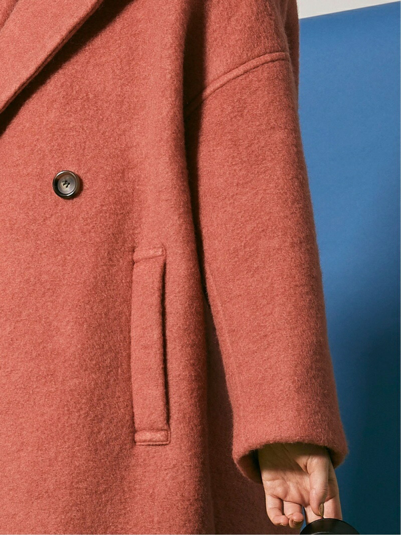 値下げ！！MAISONSPECIAL シェットランドウール中綿コート MAISONSPECIAL シェットランドウール中綿コート