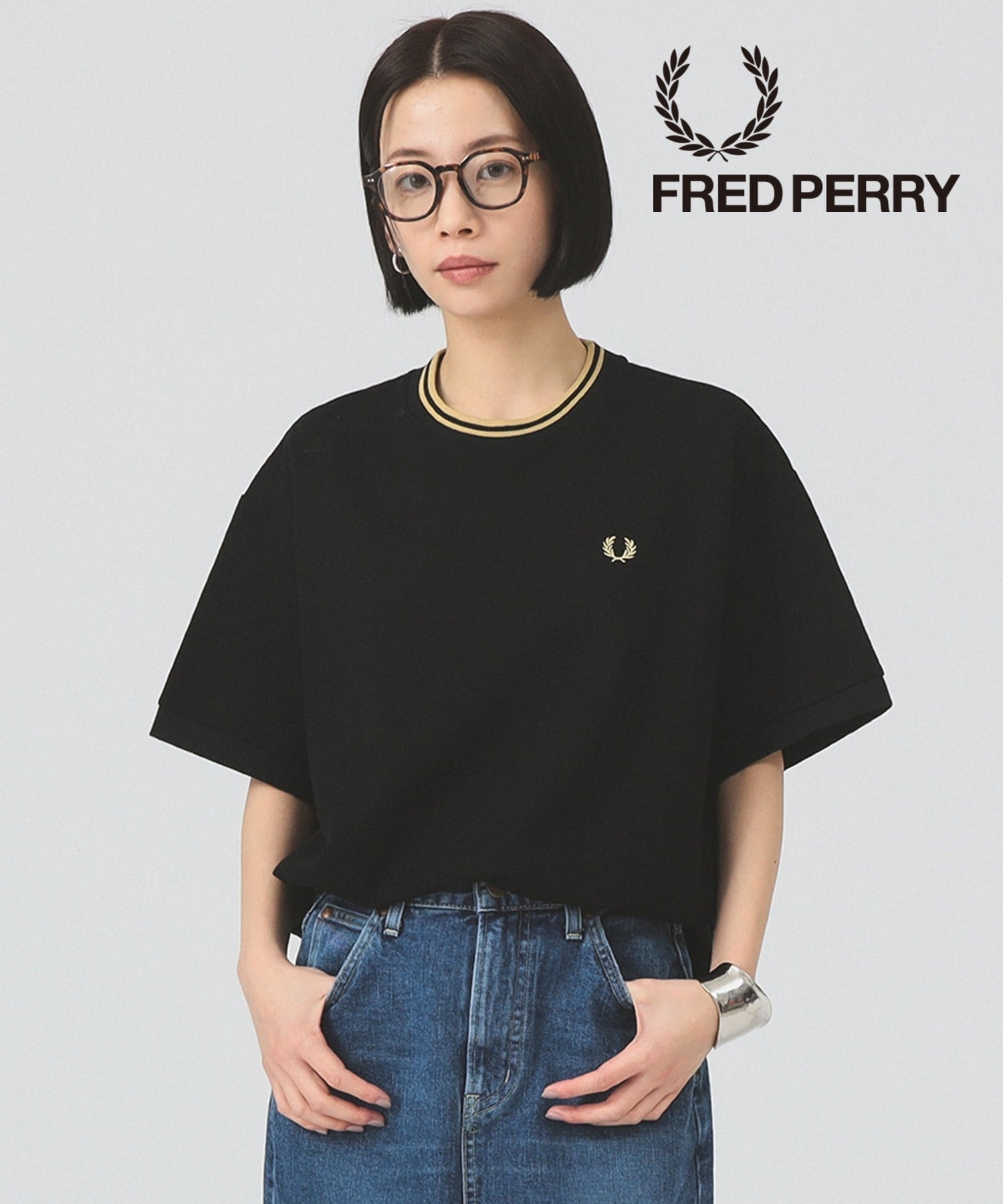 楽天市場】FRED PERRY × Ray BEAMS / 別注 プリーツ シャツ Ray BEAMS