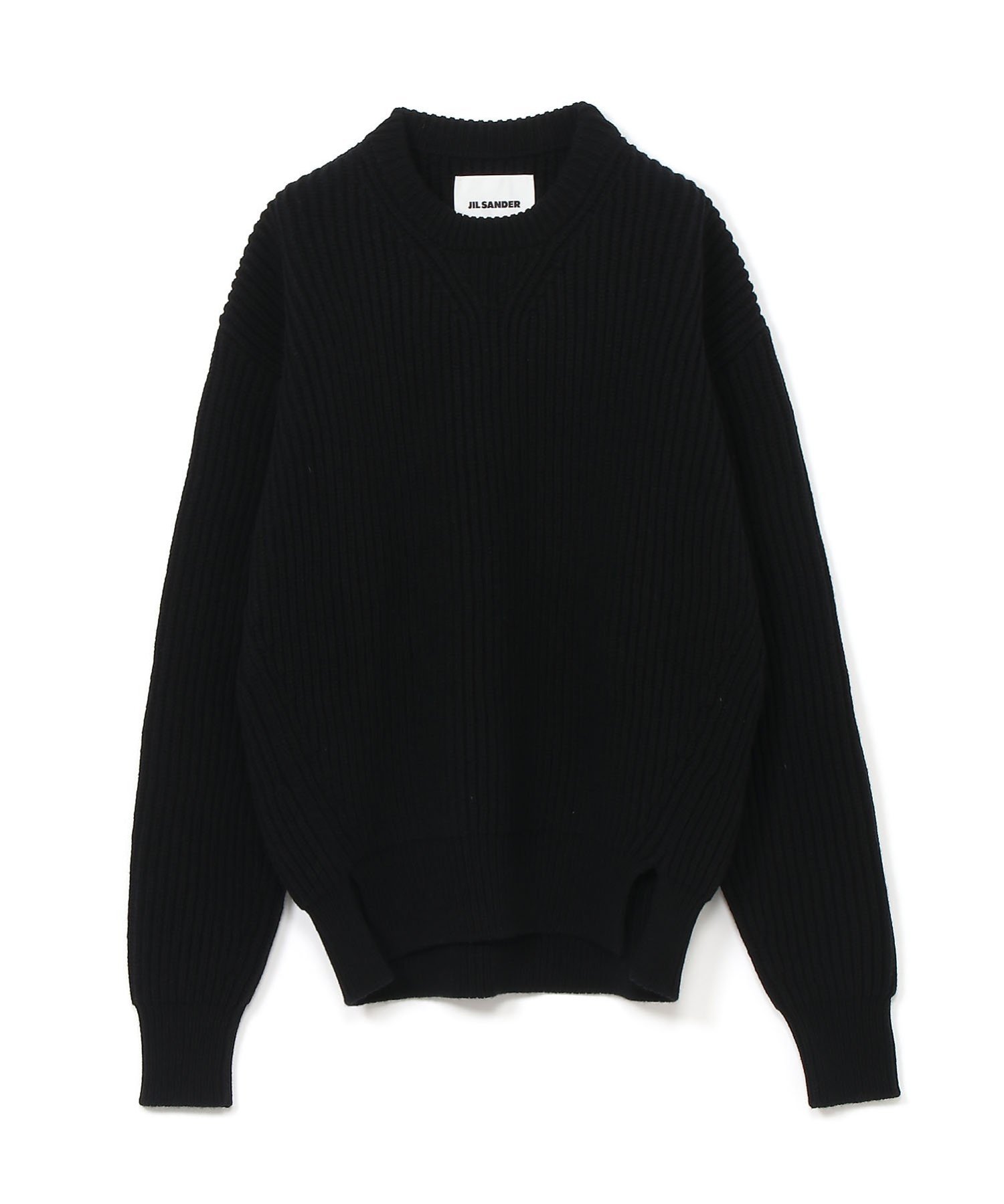 JIL SANDER　ジル・サンダー　黒 ニットセーター　y19 ジルサンダー ニット セーター JIL SANDER ジル・サンダー 黒 ニット