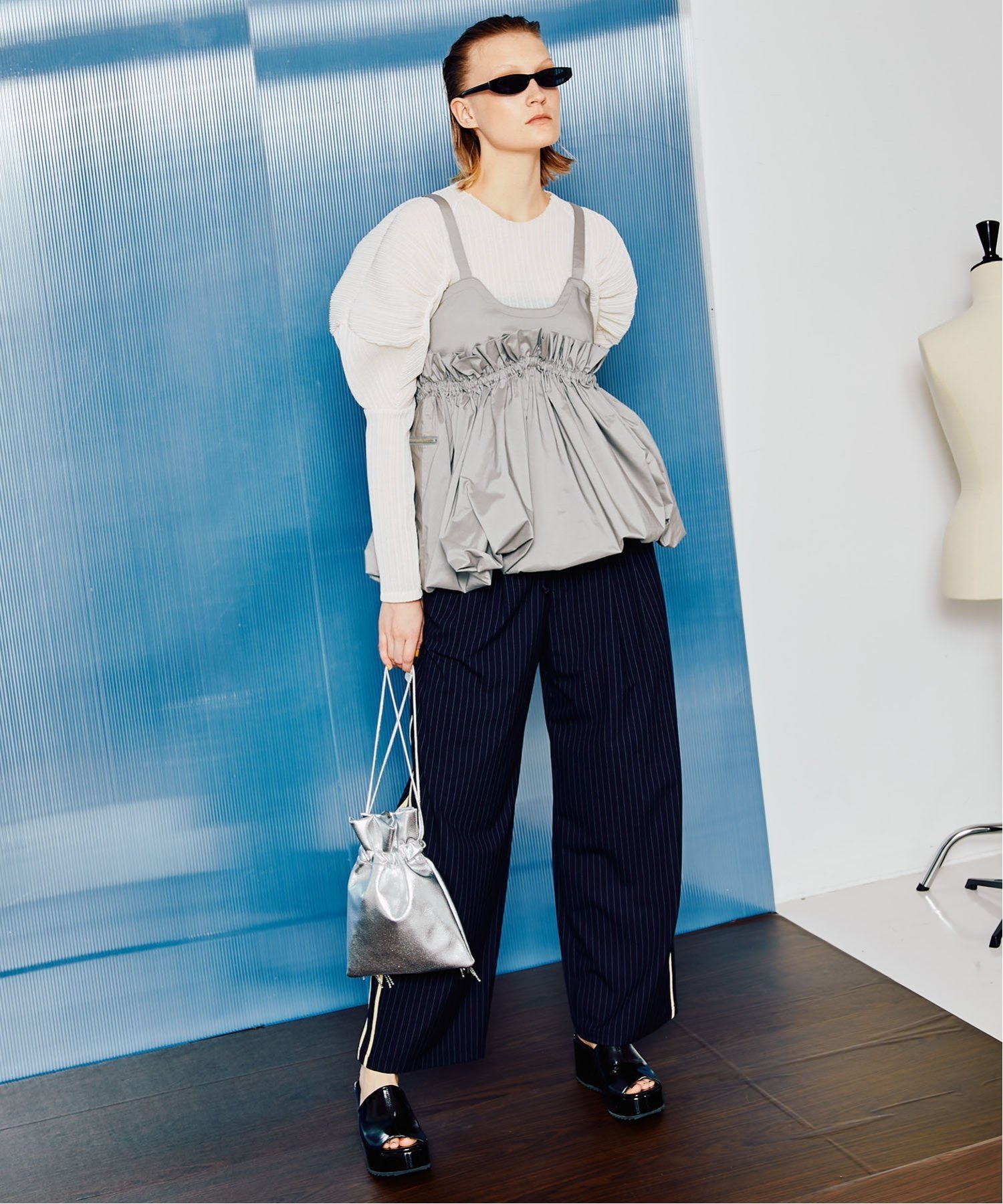 MAISON SPECIAL ボリュームウエストパーツウェア メゾンスペシャル