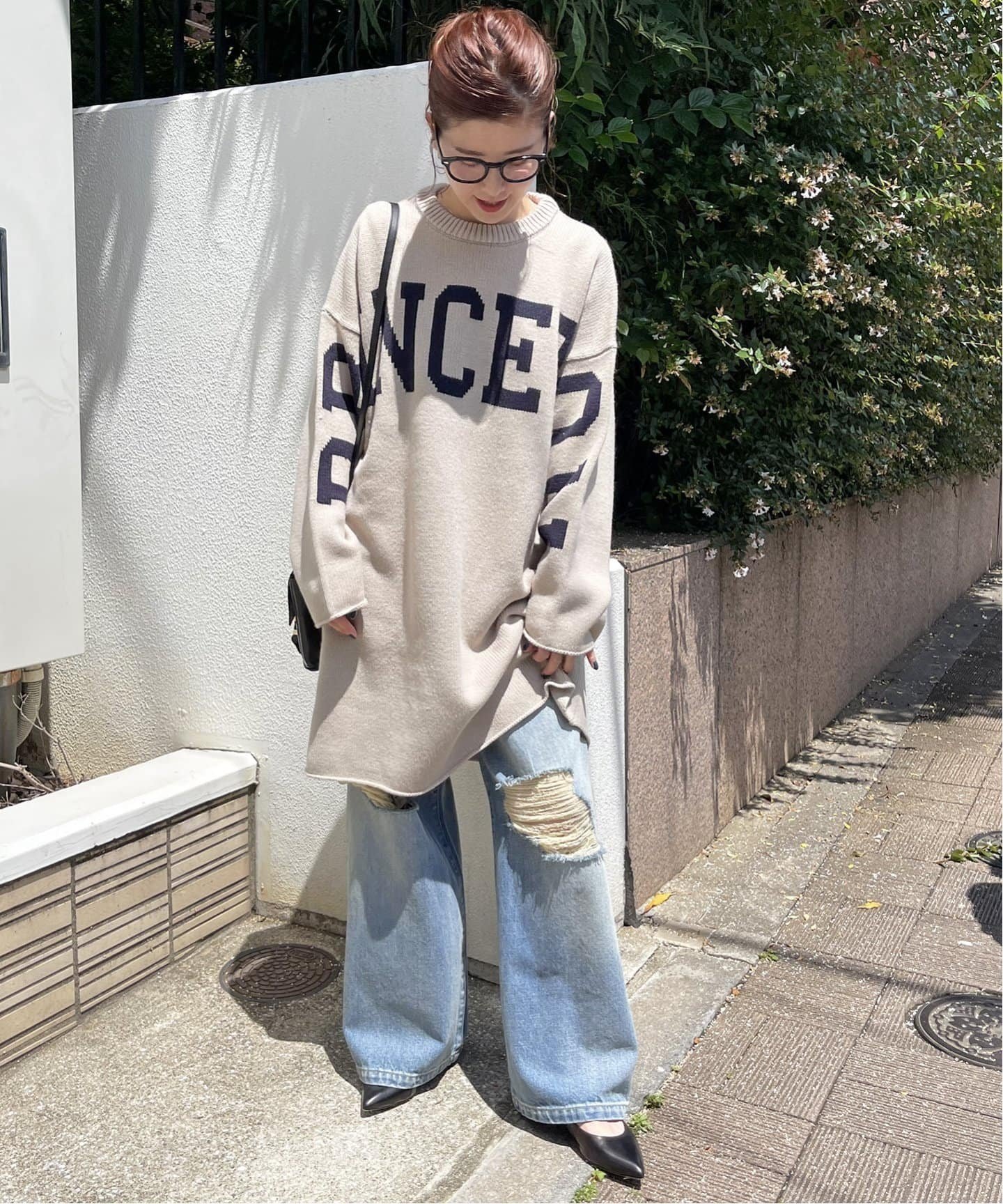 Spick & Span ≪追加≫ビッグロゴニットワンピース スピックアンド