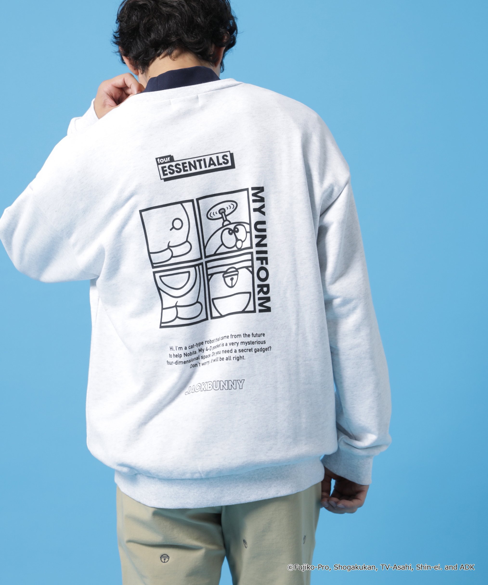 楽天市場】Jack Bunny!! ハイゲージダブルフェイス長袖スウェット