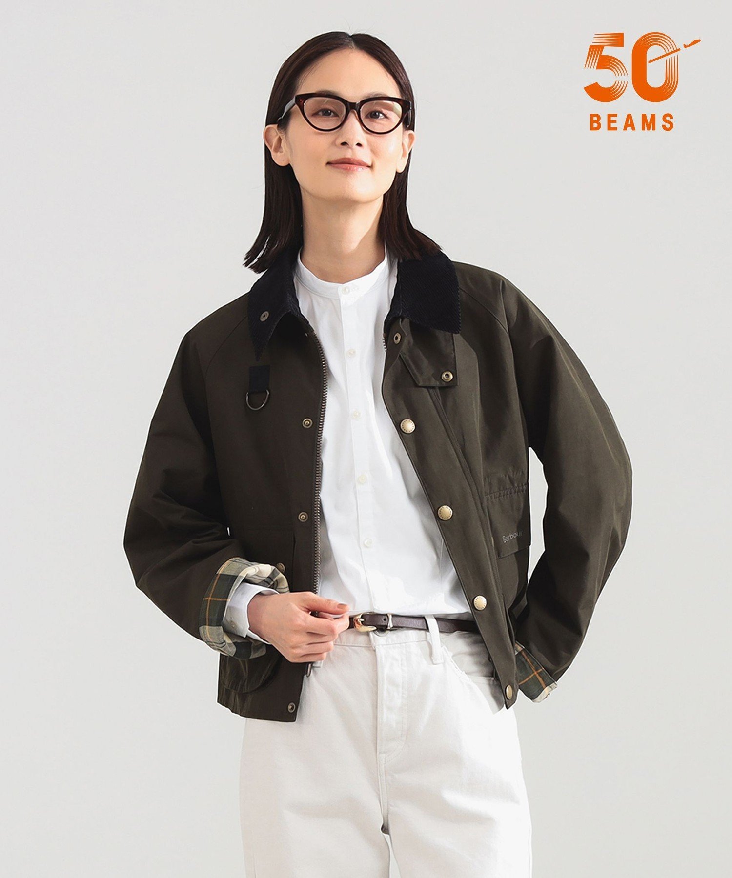 楽天市場】Barbour / 別注 TRANSPORT ウォッシュド ジャケット BEAMS F