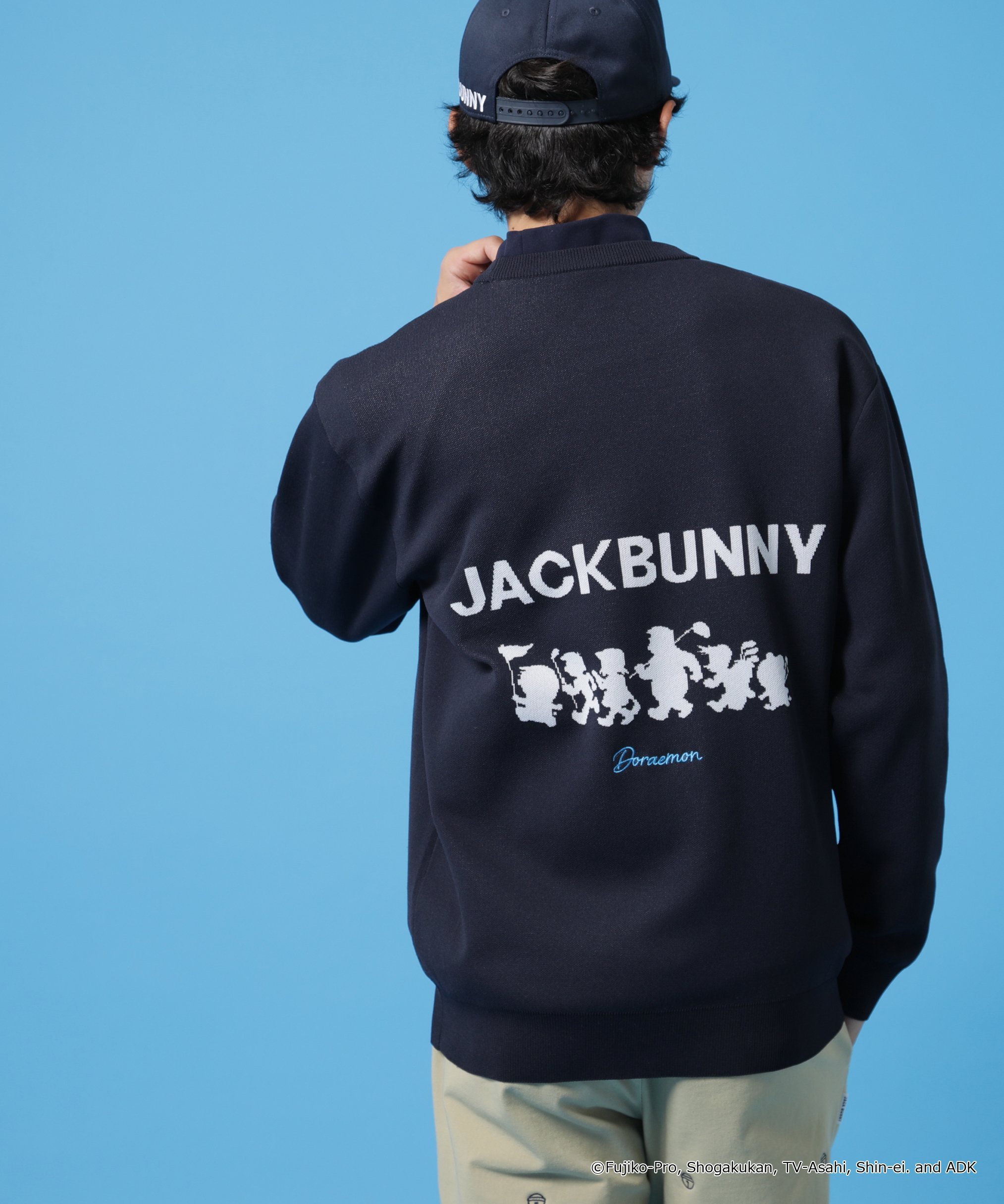 楽天市場】Jack Bunny!! 3色Wジャガード クルーネックニットプル
