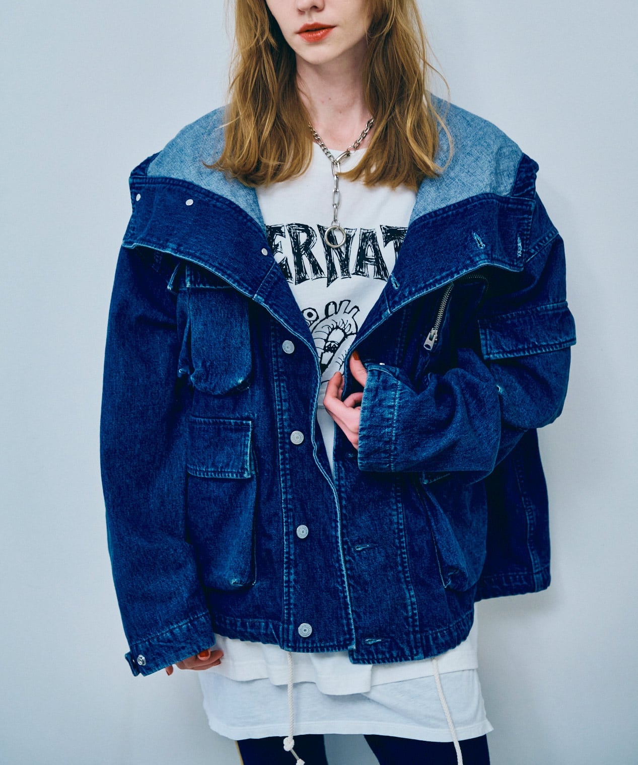 楽天市場】【SALE / 30%OFF】G.Nep Denim Liner Coverall JKT
