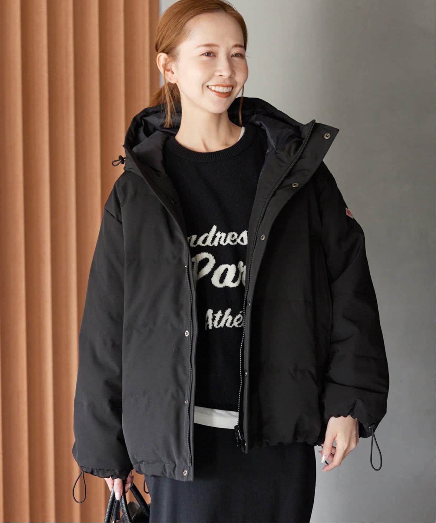 SLOBE IENA 【DANTON/ダントン】T/C SHORT ダウンコート スローブ