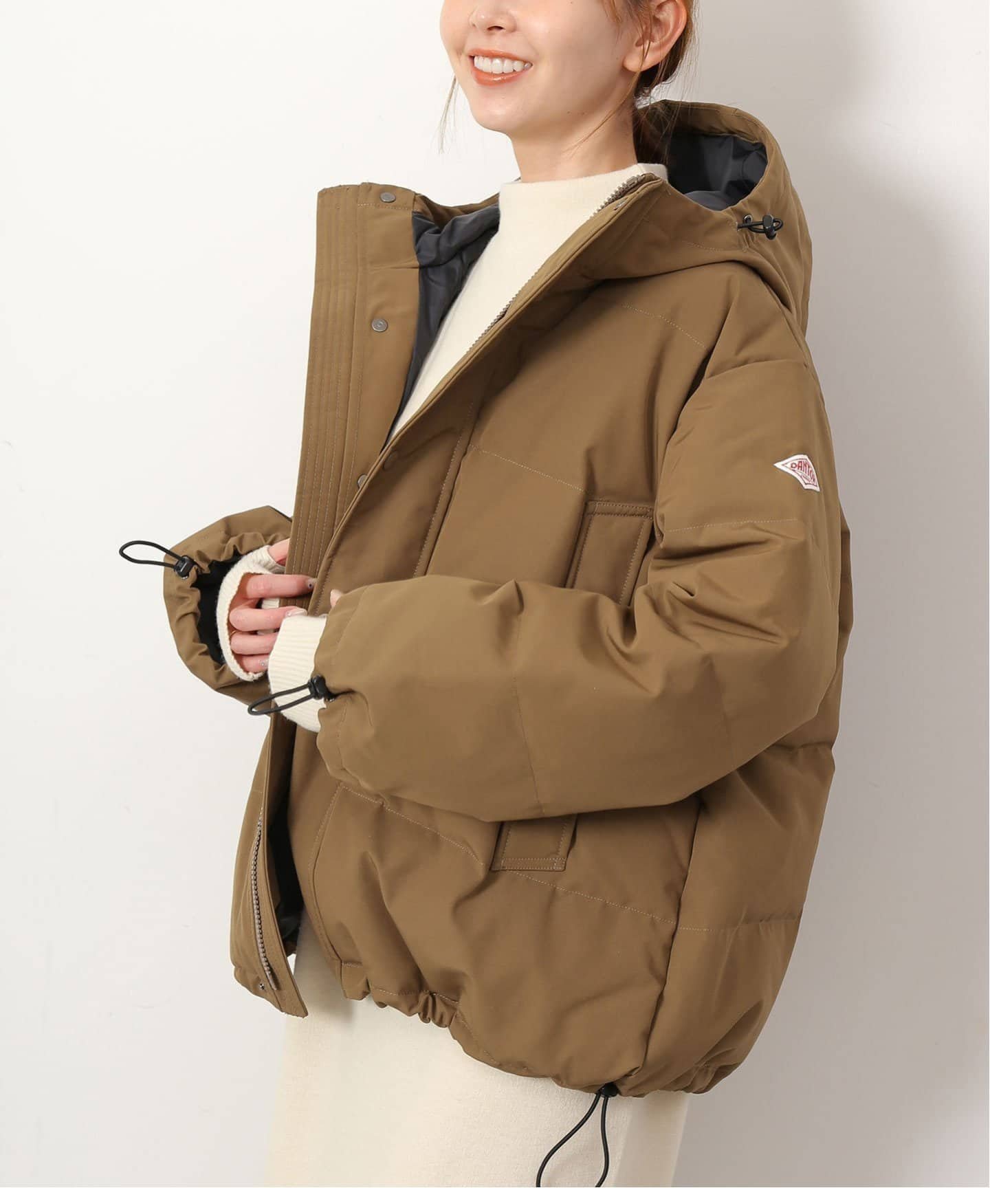 SLOBE IENA 【DANTON/ダントン】T/C SHORT ダウンコート スローブ