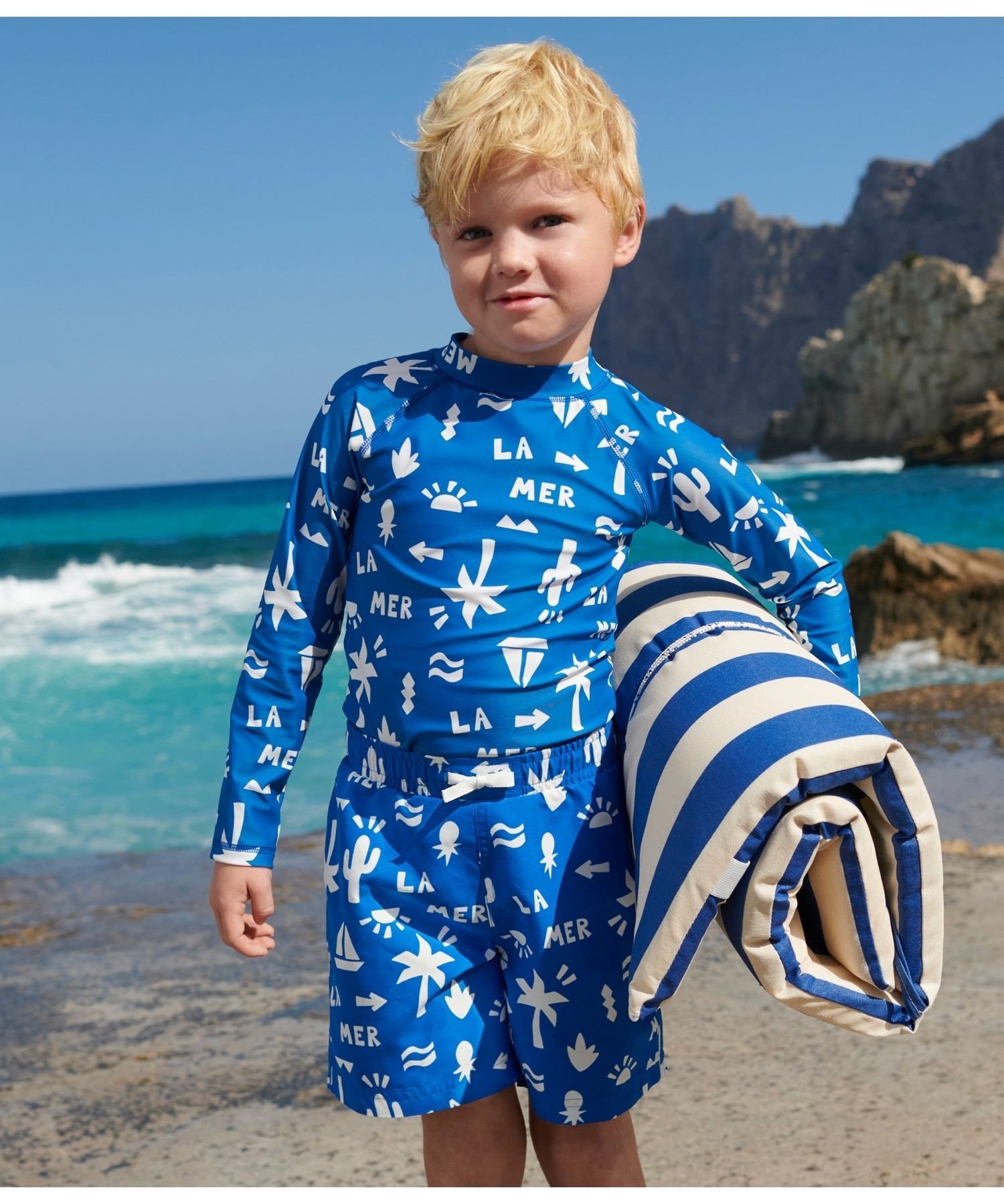 新品未使用【petit bateau プチバトー】シアサッカー　セット　95cm 楽天市場】【SALE／10%OFF】ラッシュガード PETIT BATEAU