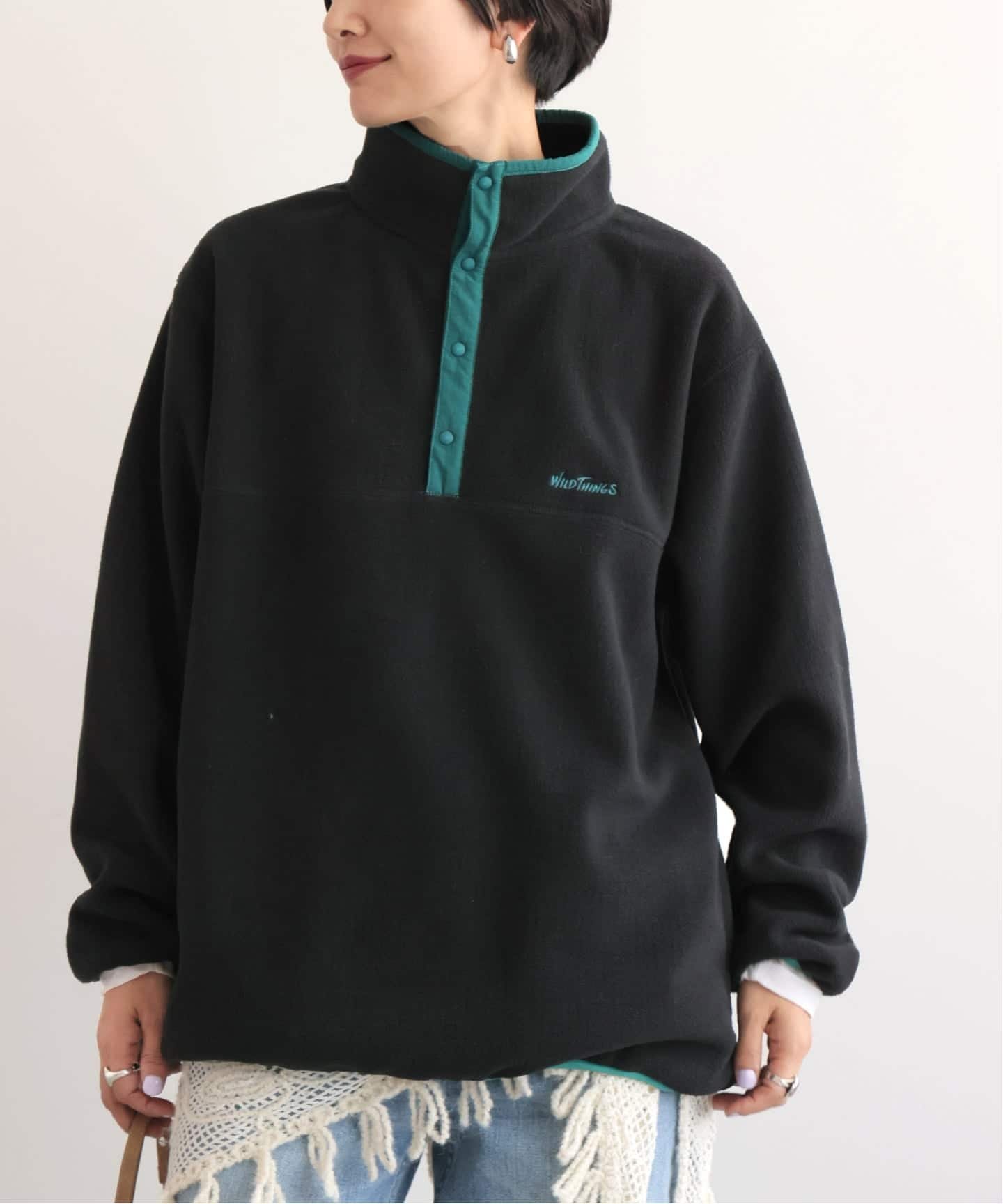 楽天市場】WILD THINGS ワイルドシングスFLEECE MAGIC PULLOVER