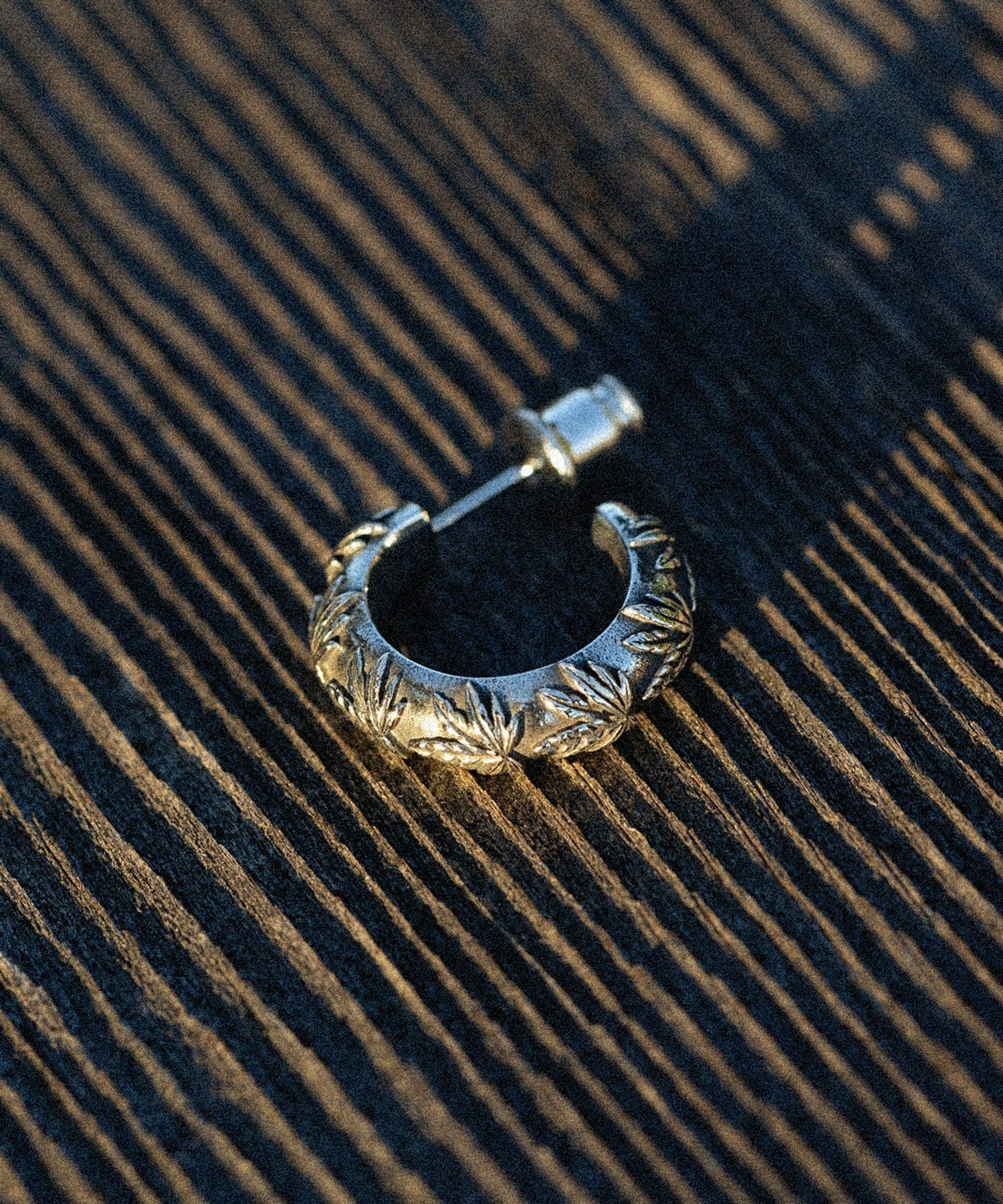 hufピアス PLANTLIFE HOOP PIERCE / HUF ハフ ピアス 片耳用（ピアス（片耳