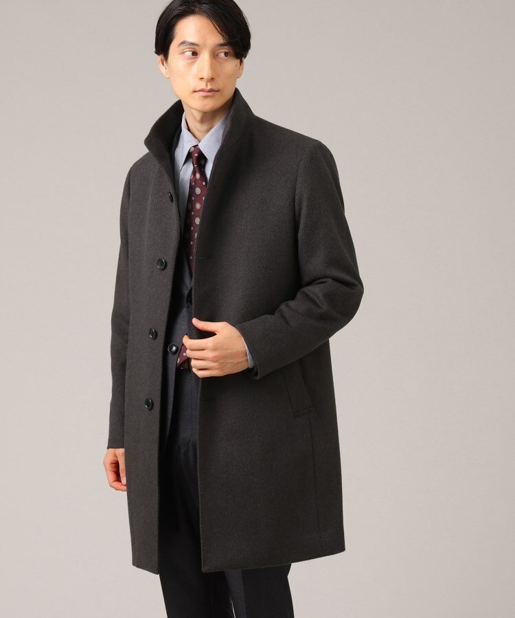 junhashimoto スタンドカラーコートSTAND L黒 junhashimoto スタンドカラーコートSTAND L黒 STAND COLLAR COAT