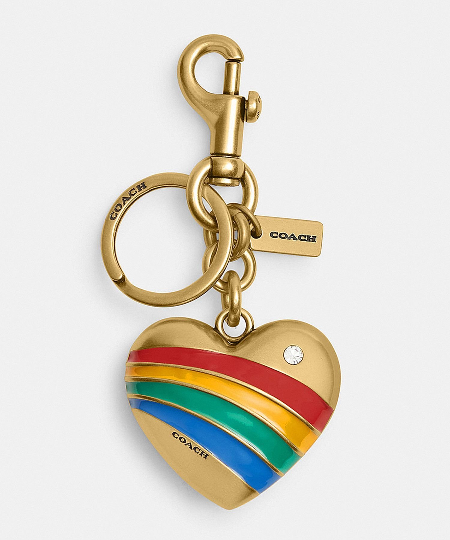 楽天市場】コーチ バッグチャーム COACH c0359 ゴールドマルチ