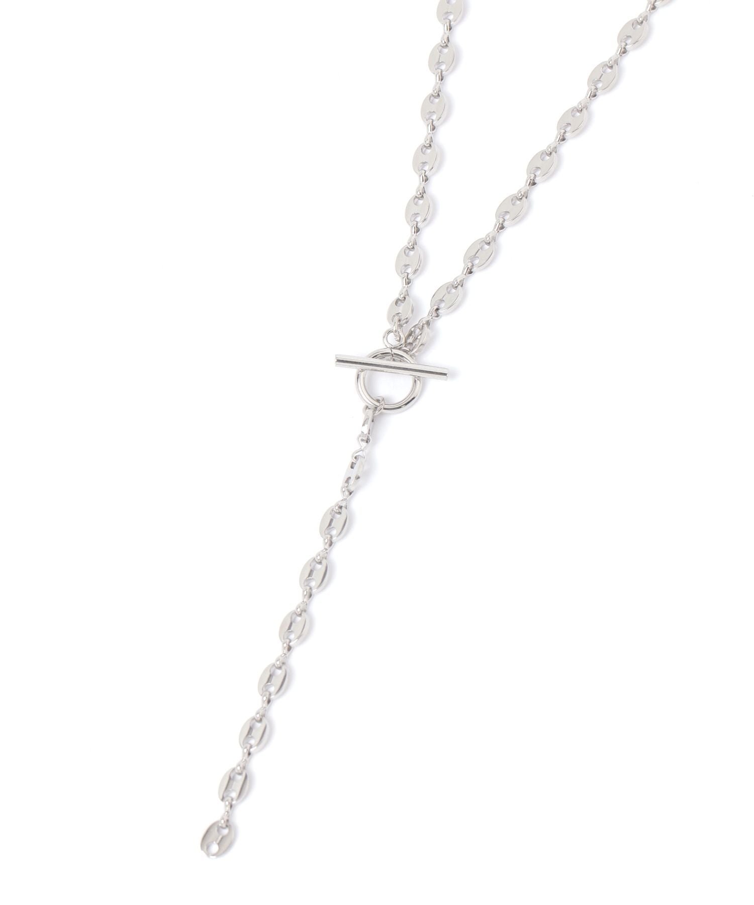 楽天市場】吉高由里子さん着用/ステンレスしずく型スライドネックレス