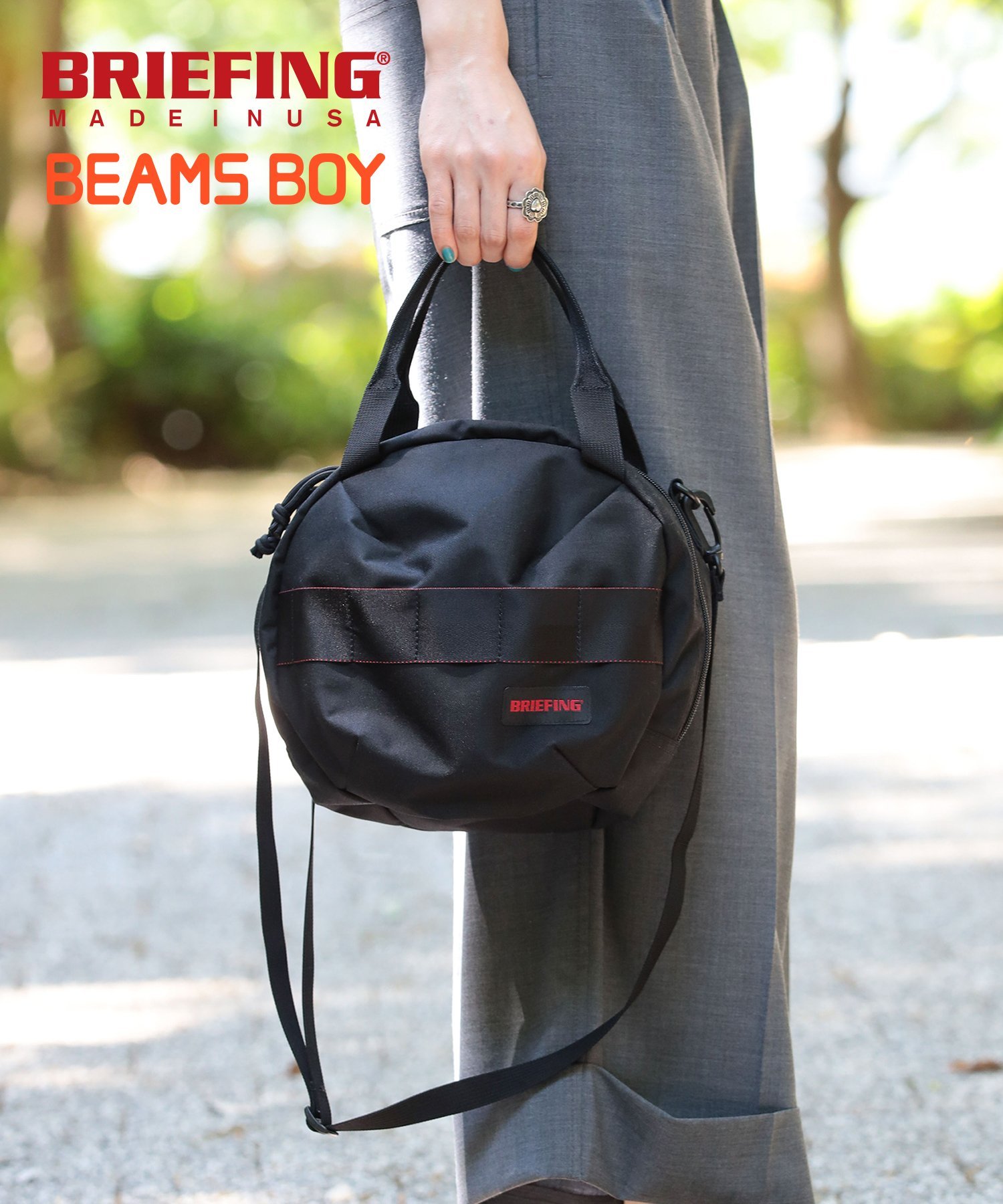 BEAMS BOY 【別注】BRIEFING / ヘルメット バッグ バッグ ギフト