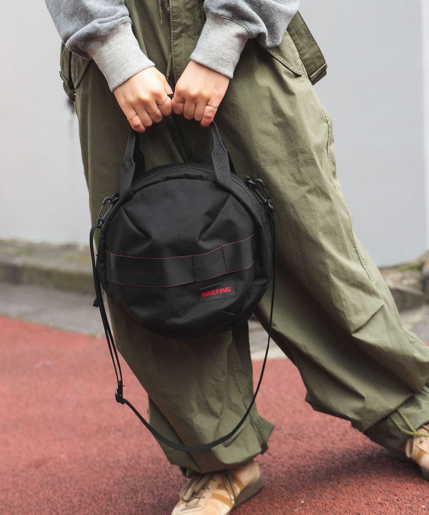 BEAMS BOY 【ロングヒット】【別注】BRIEFING / ヘルメット バッグ