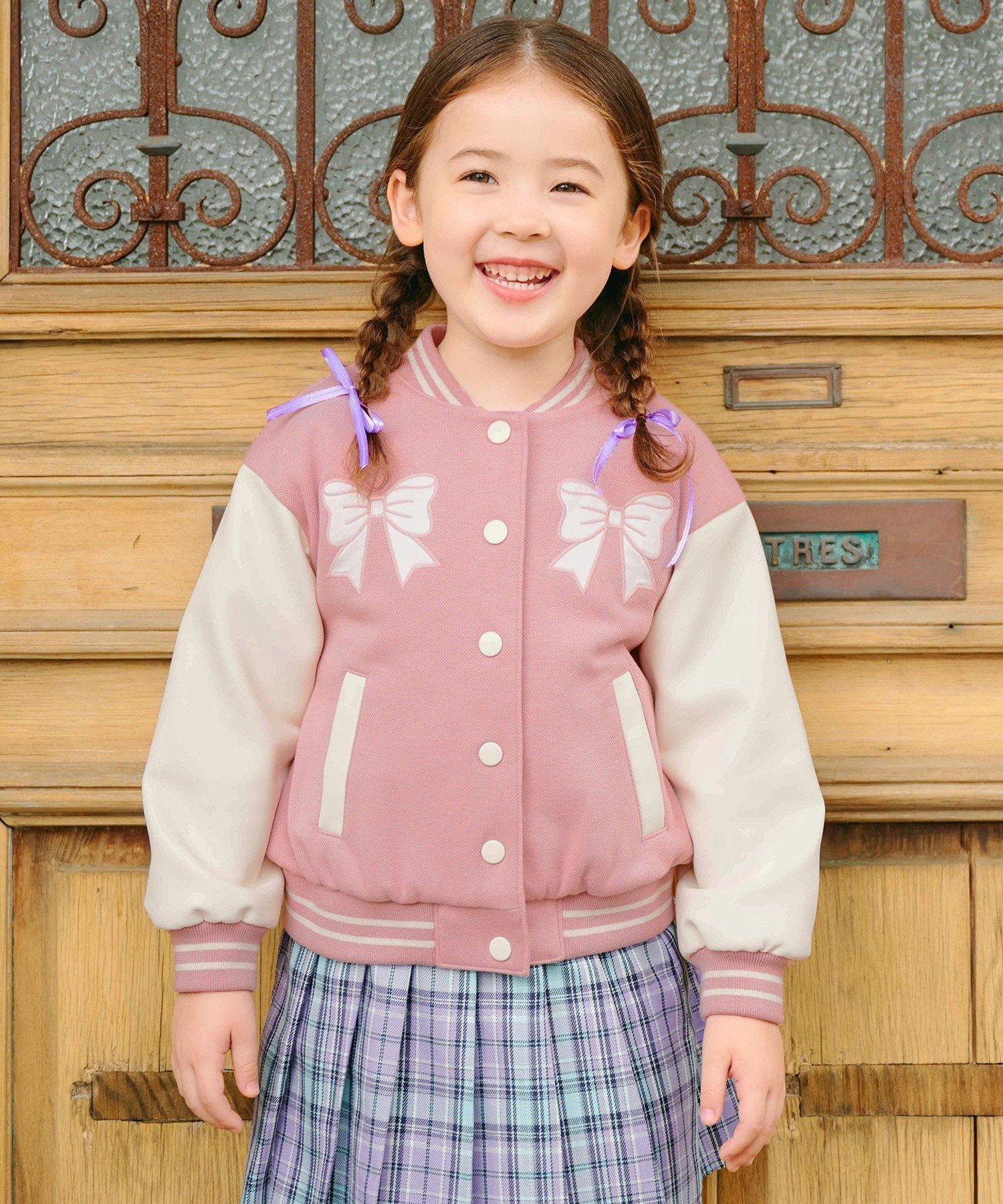 ape スタッフ用　スタジャンXS ファー 美品 ape スタッフ用 スタジャンXS ファー 美品 A BATHING APE RELAXED FIT