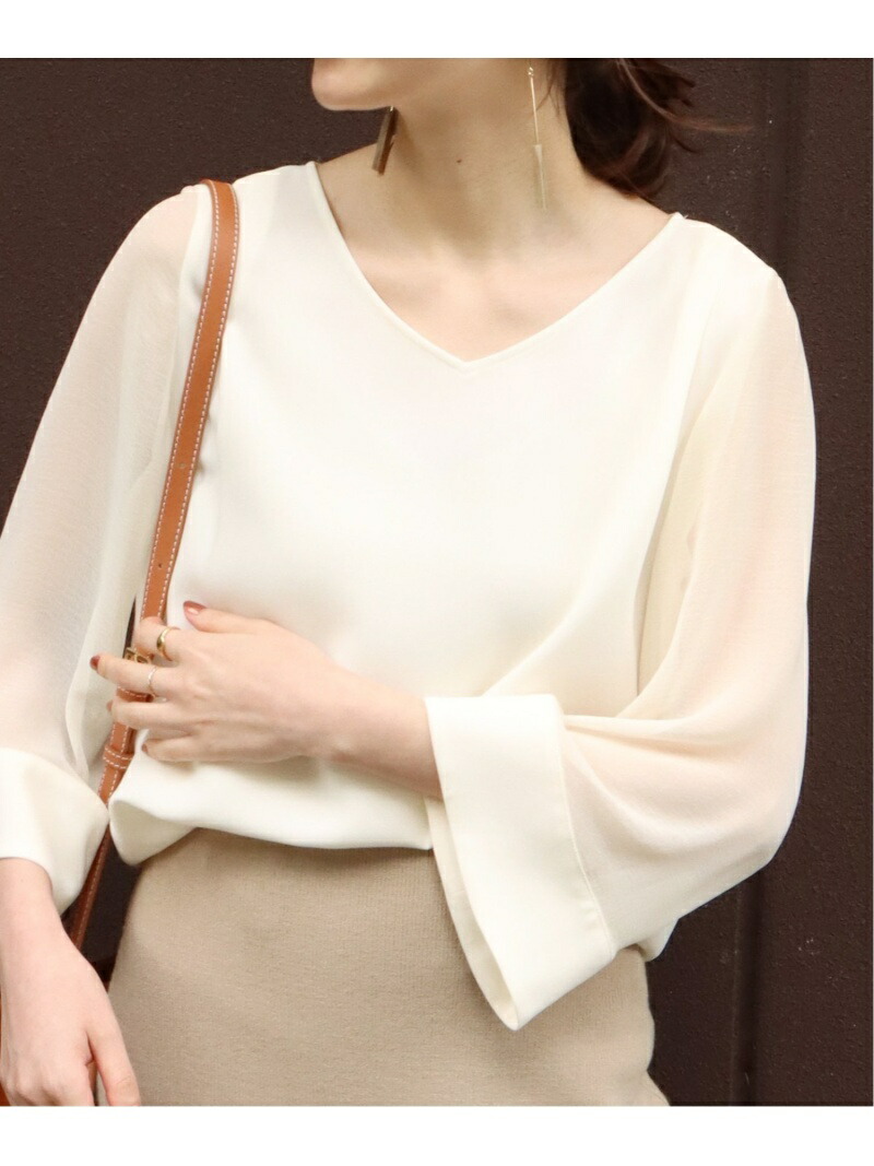 深緑(ふかみどり) ノーブル 19AW Vアキタックニュアンスプルオーバー 