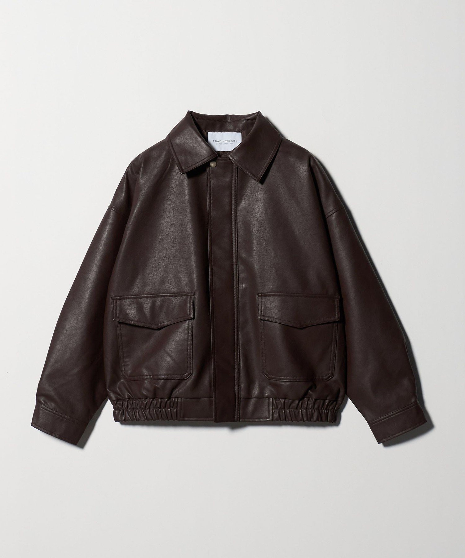 楽天市場】フェイクレザー2WAYアソートブルゾン niko and