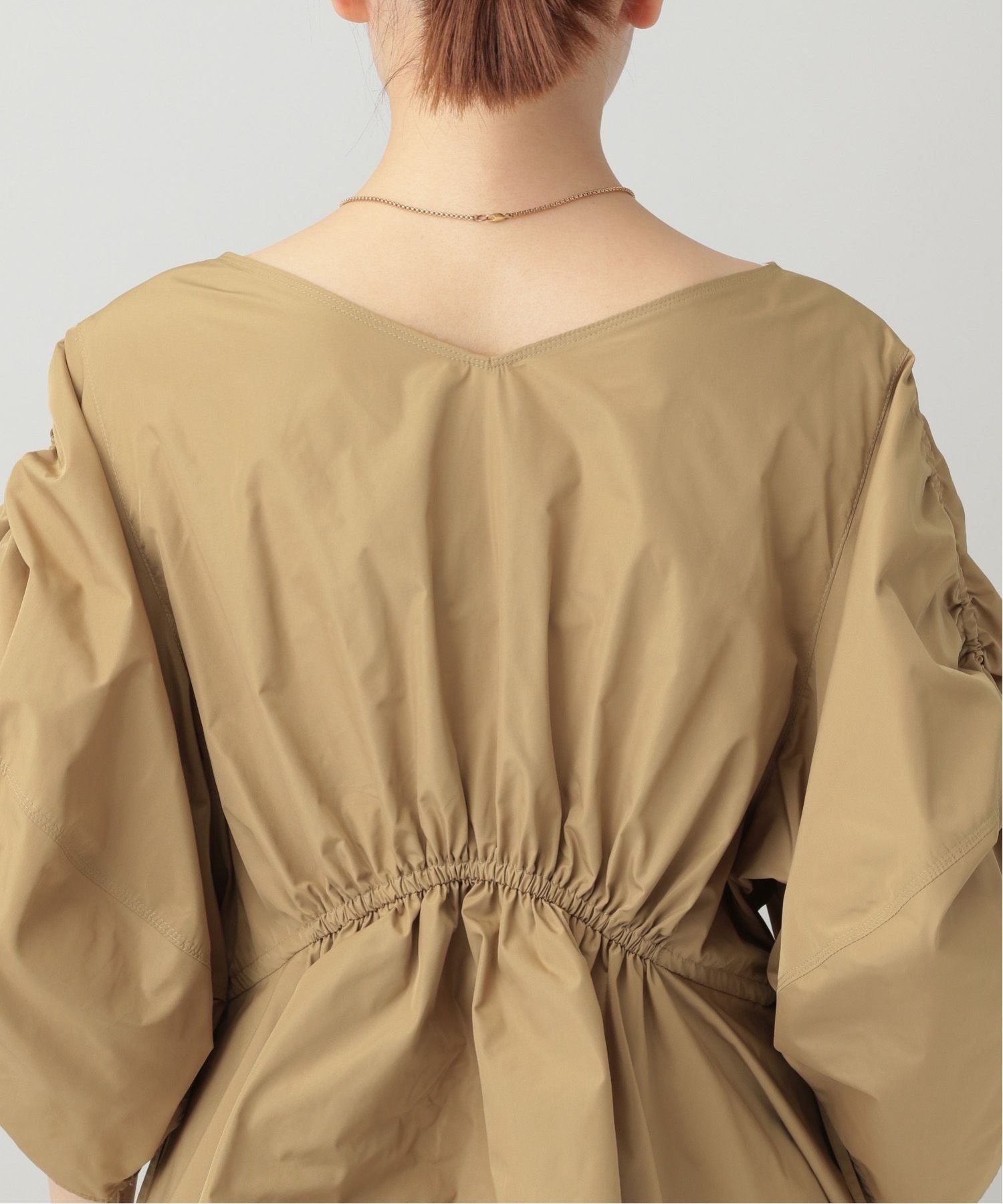 SALE／20%OFF】Curensology ギャザースリーブブラウス カレンソロジー 