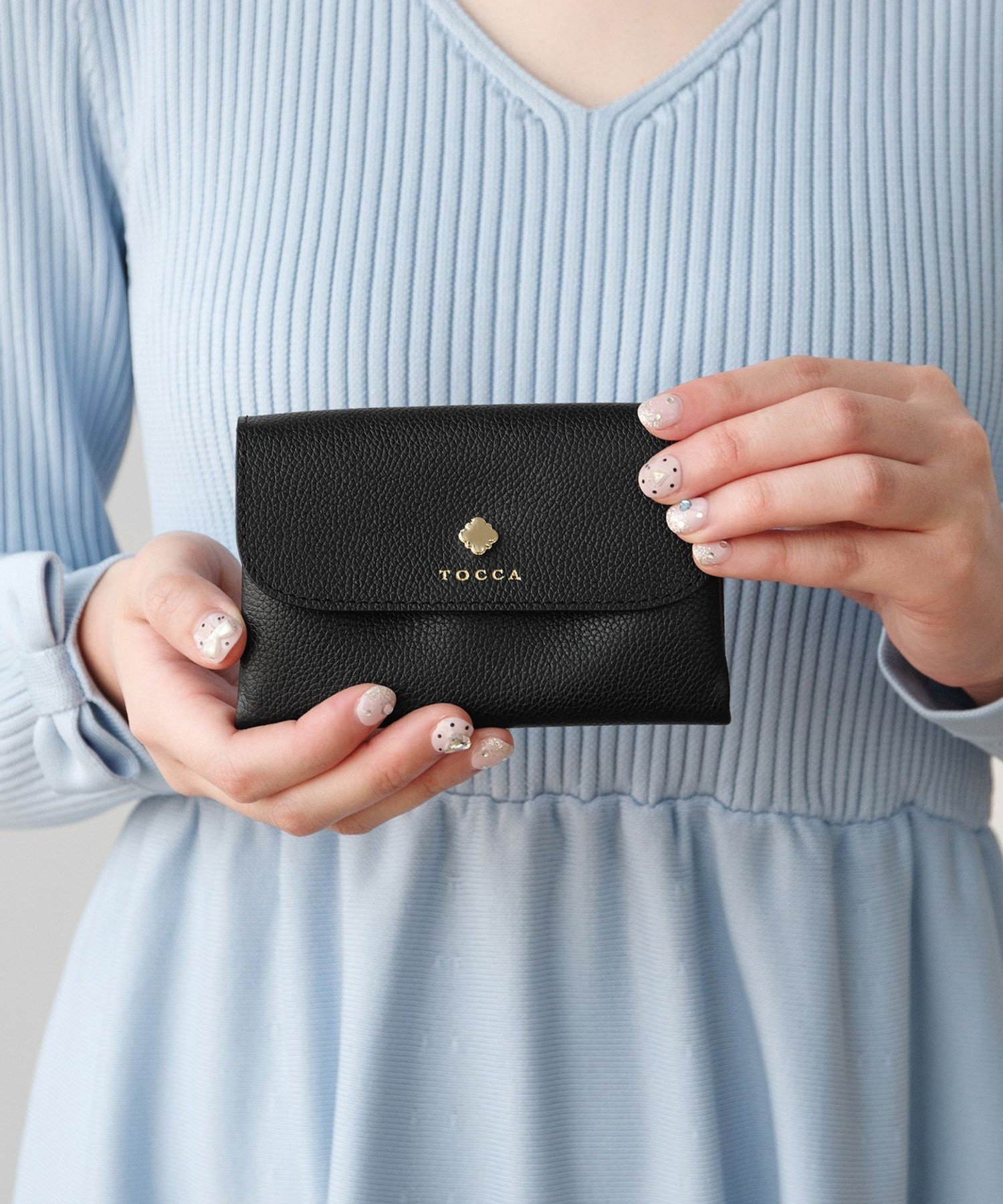 楽天市場】TOCCA トッカ 長財布 ラウンドファスナー長財布 TINY RIBBON