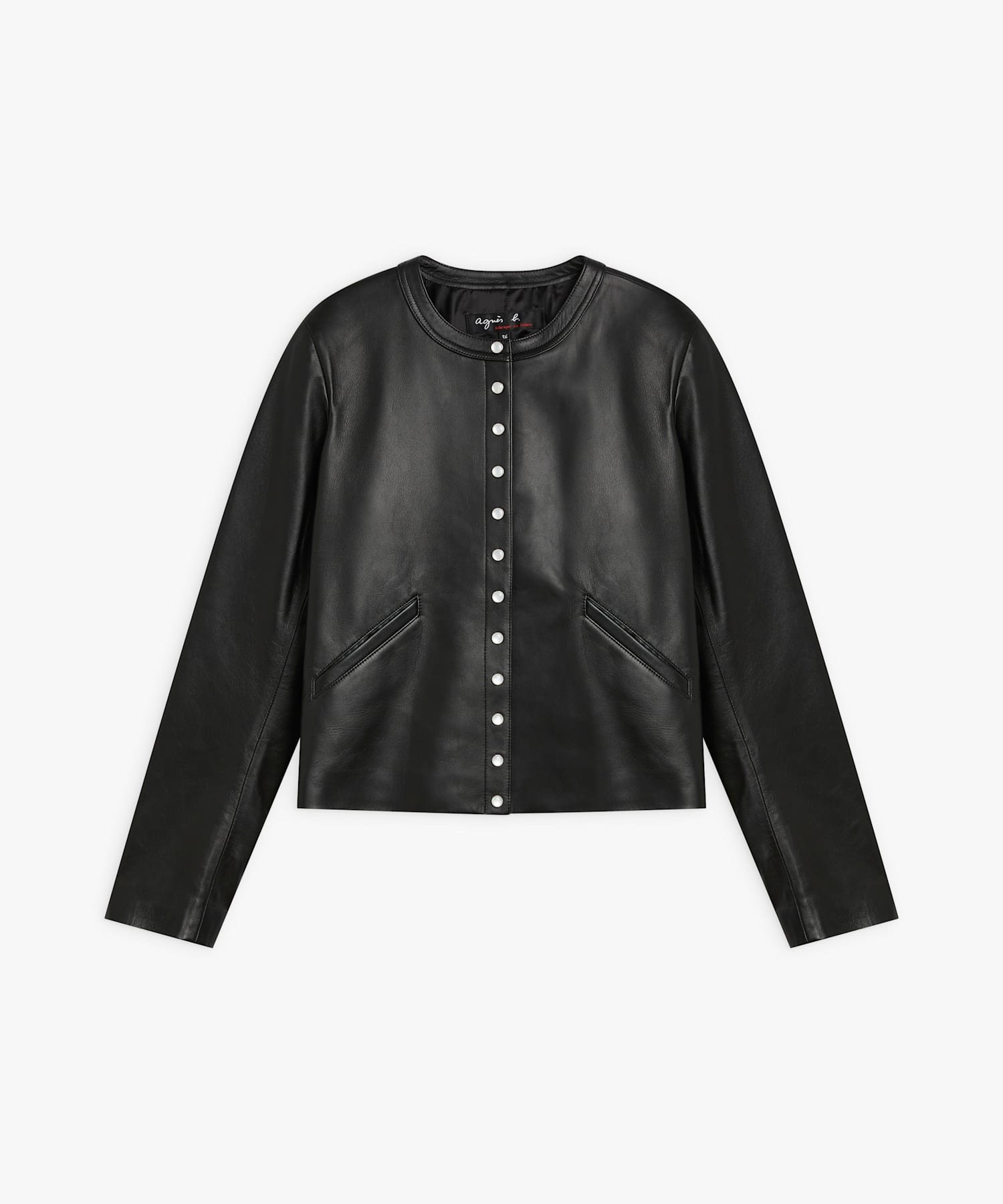 ★Agnès b. ★アニエスベー★レザージャケット 楽天市場】agnes b. アニエスベー X101CU32 ラムレザー ノー