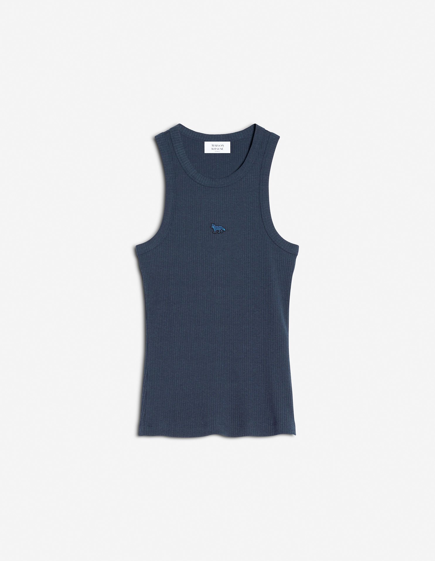MAISON KITSUNE ベイビー フォックス タンク ドレス 関税送料込 セール】BABY FOX RIBBED TANK DRESS（ワンピース）｜Maison