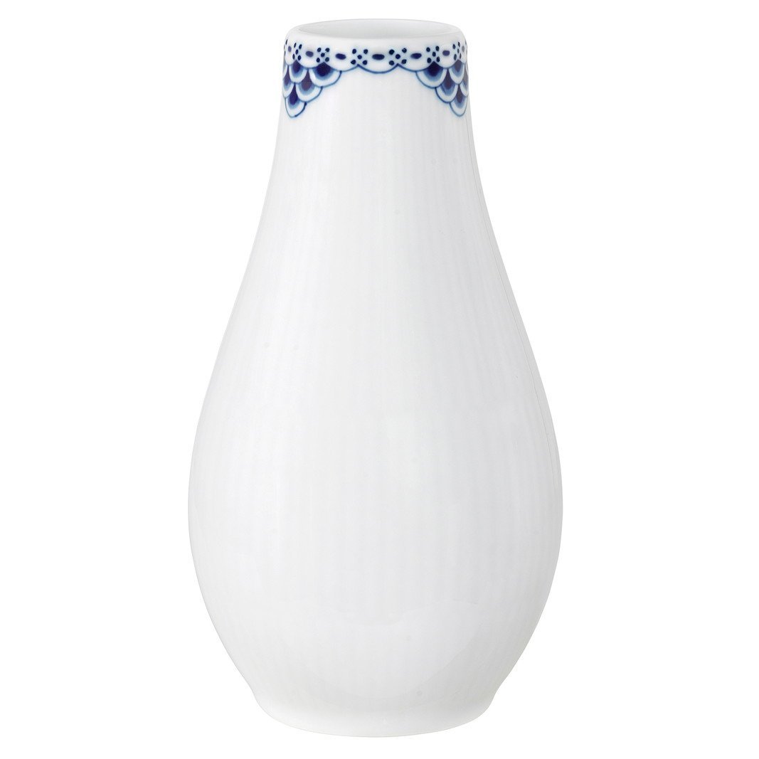   コペンハーゲン パルメッテ プラチナム 花瓶 ブルーパルメッテ ベース | ROYAL COPENHAGEN/ロイヤル