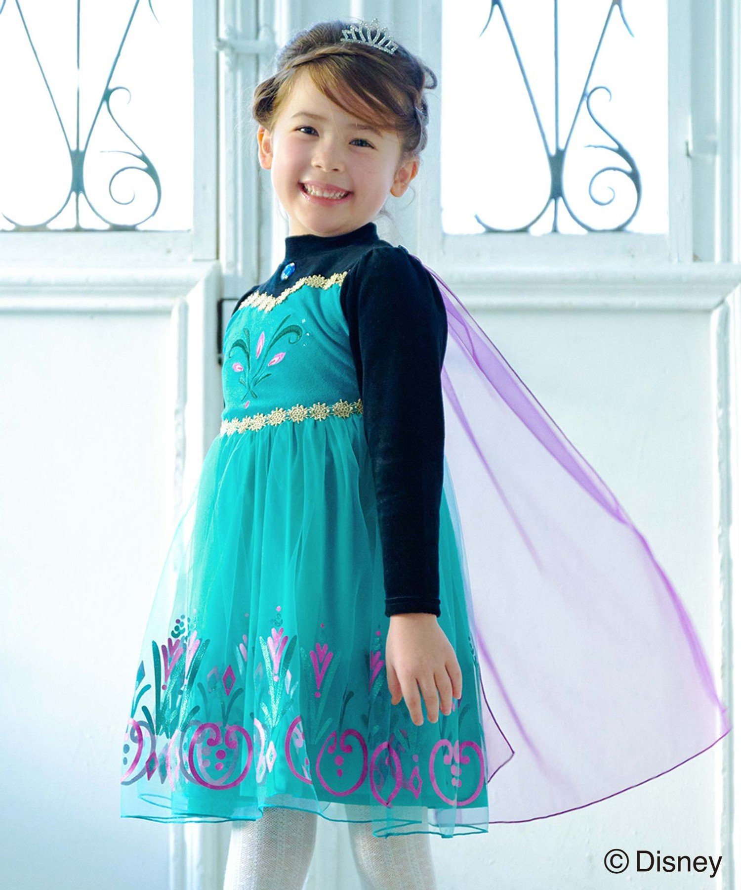 any Fam エニィファム 【ディズニー/FROZEN】なりきりワンピース ディズニー/FROZEN】なりきりワンピース / ANY KIDS