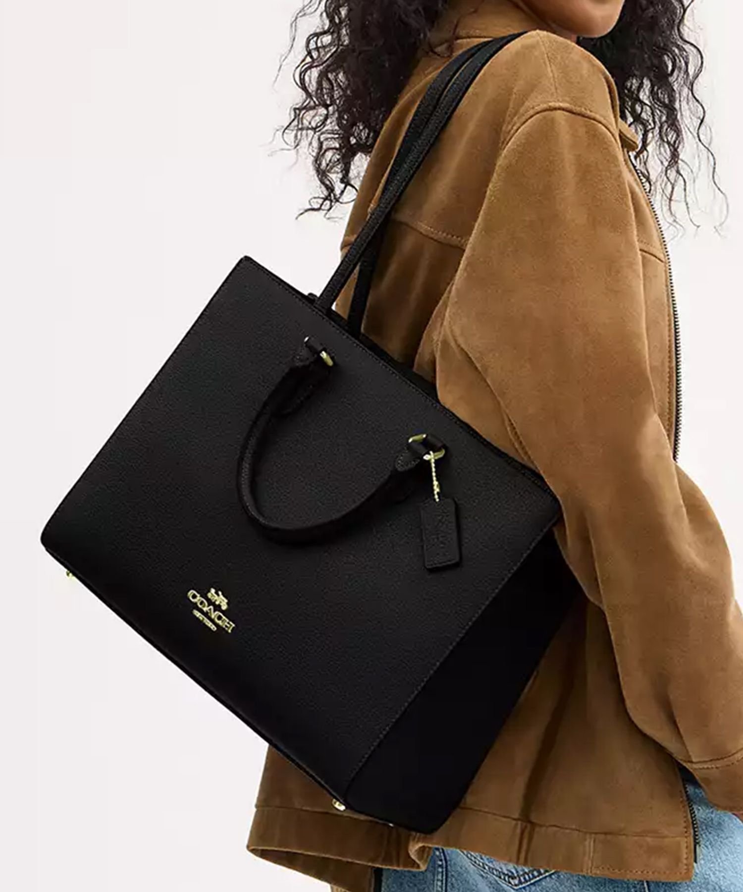 美品 COACH コーチ トートバッグ　70238 ネイビー　ショルダーバッグ 公式】COACH – コーチ | 【UPCRAFTED】イーディー ショルダー