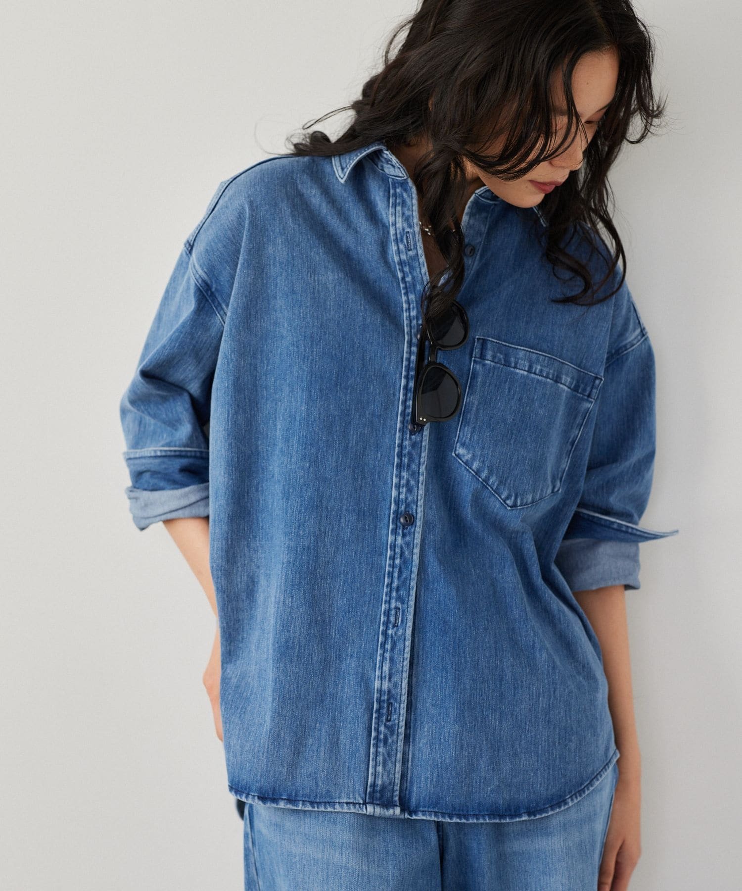 BARNYARDSTORM カットデニムシャツジャケット バンヤードストーム