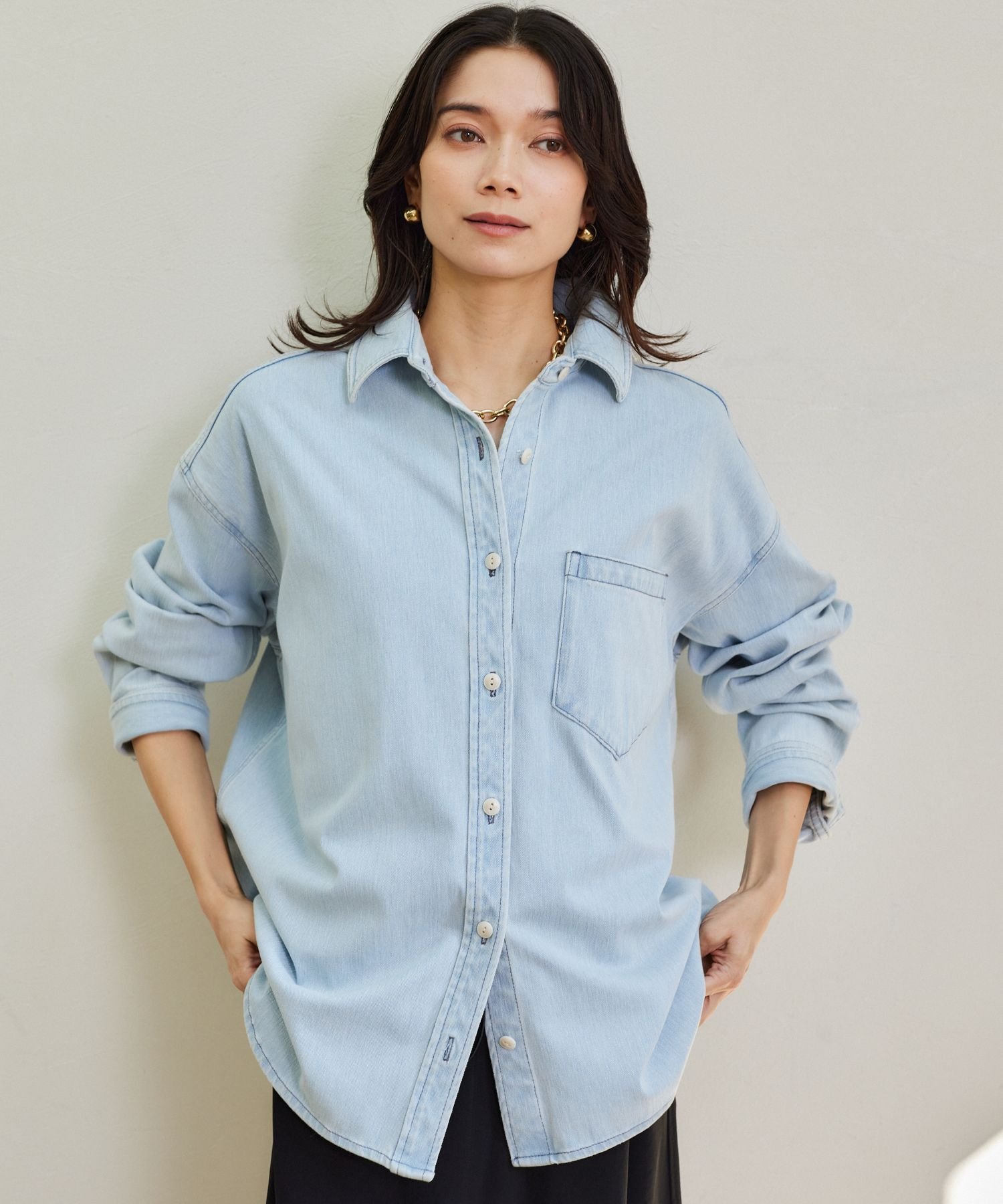 SALE／30%OFF】BARNYARDSTORM カットデニムシャツジャケット バン