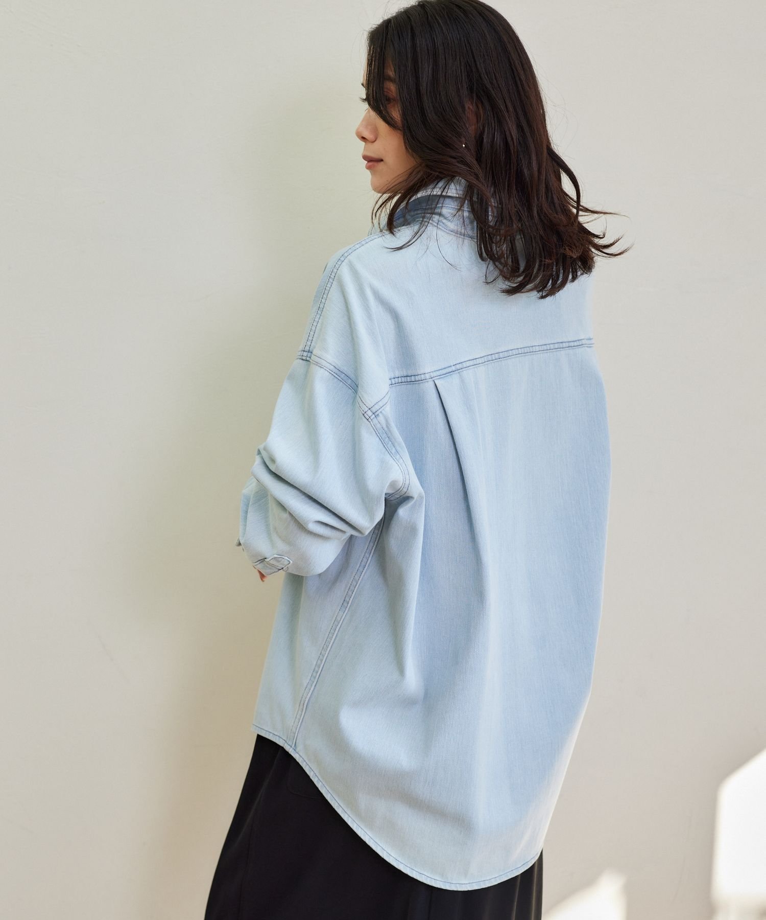 SALE／30%OFF】BARNYARDSTORM カットデニムシャツジャケット バン